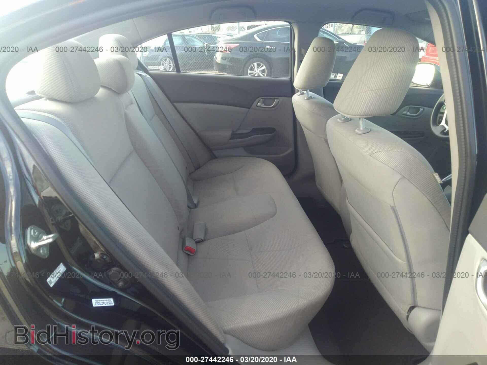2012 HONDA CIVIC - VIN: 19XFB2F55CE390026 - Фото 8