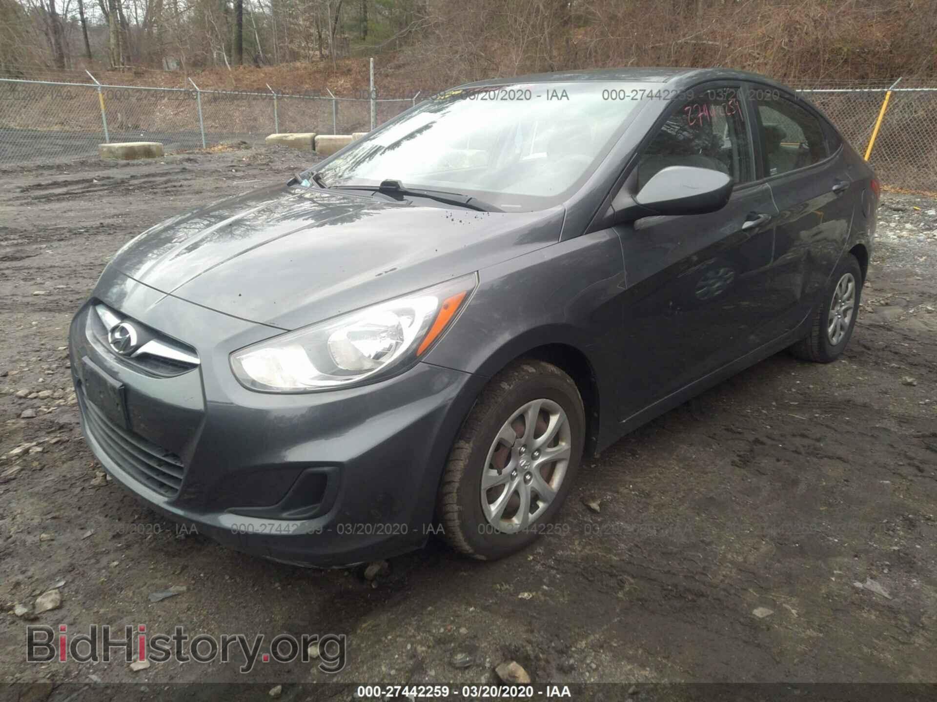 2012 HYUNDAI ACCENT - VIN: KMHCT4AE8CU219707 - Фото 2