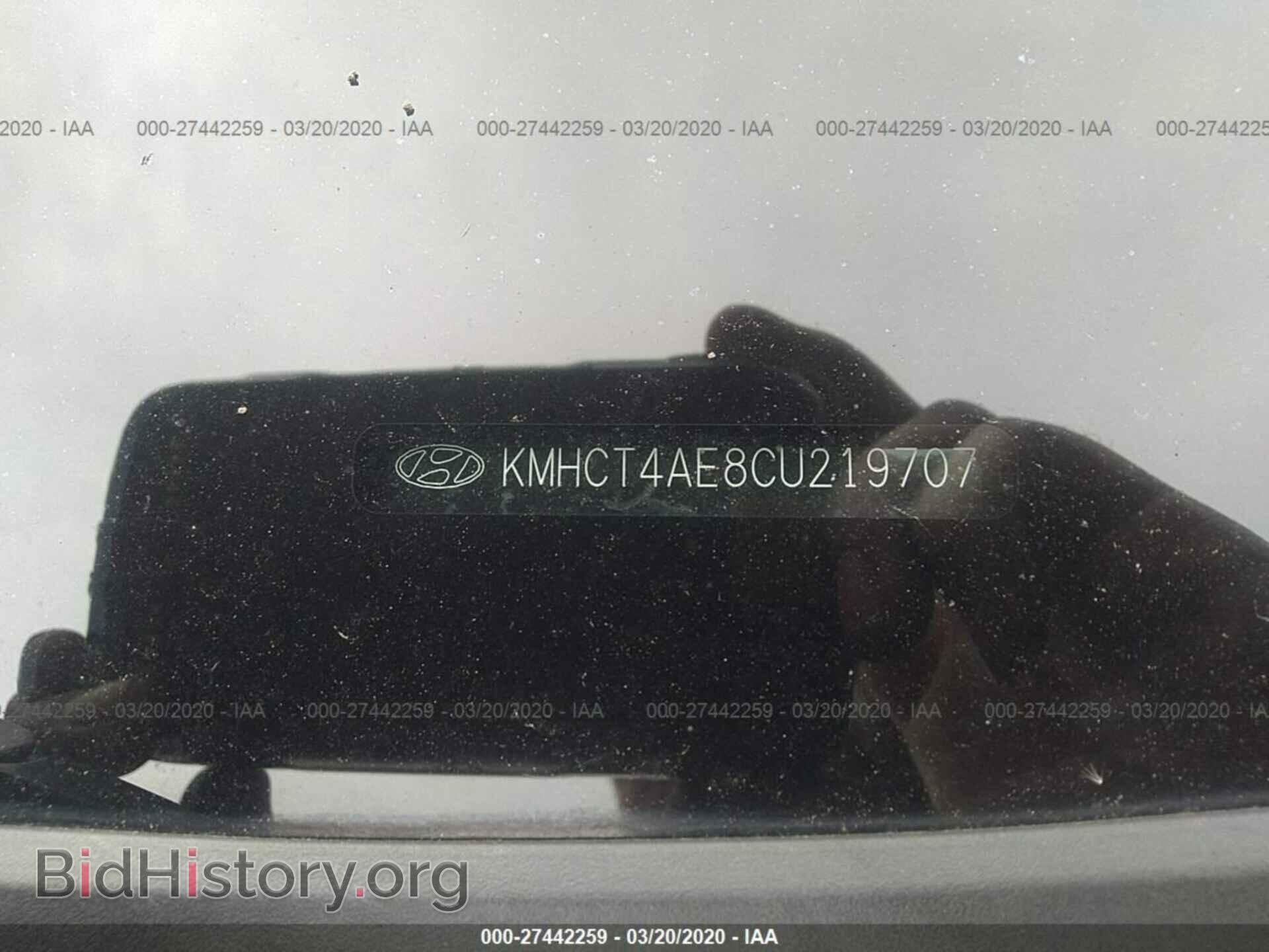 2012 HYUNDAI ACCENT - VIN: KMHCT4AE8CU219707 - Фото 9