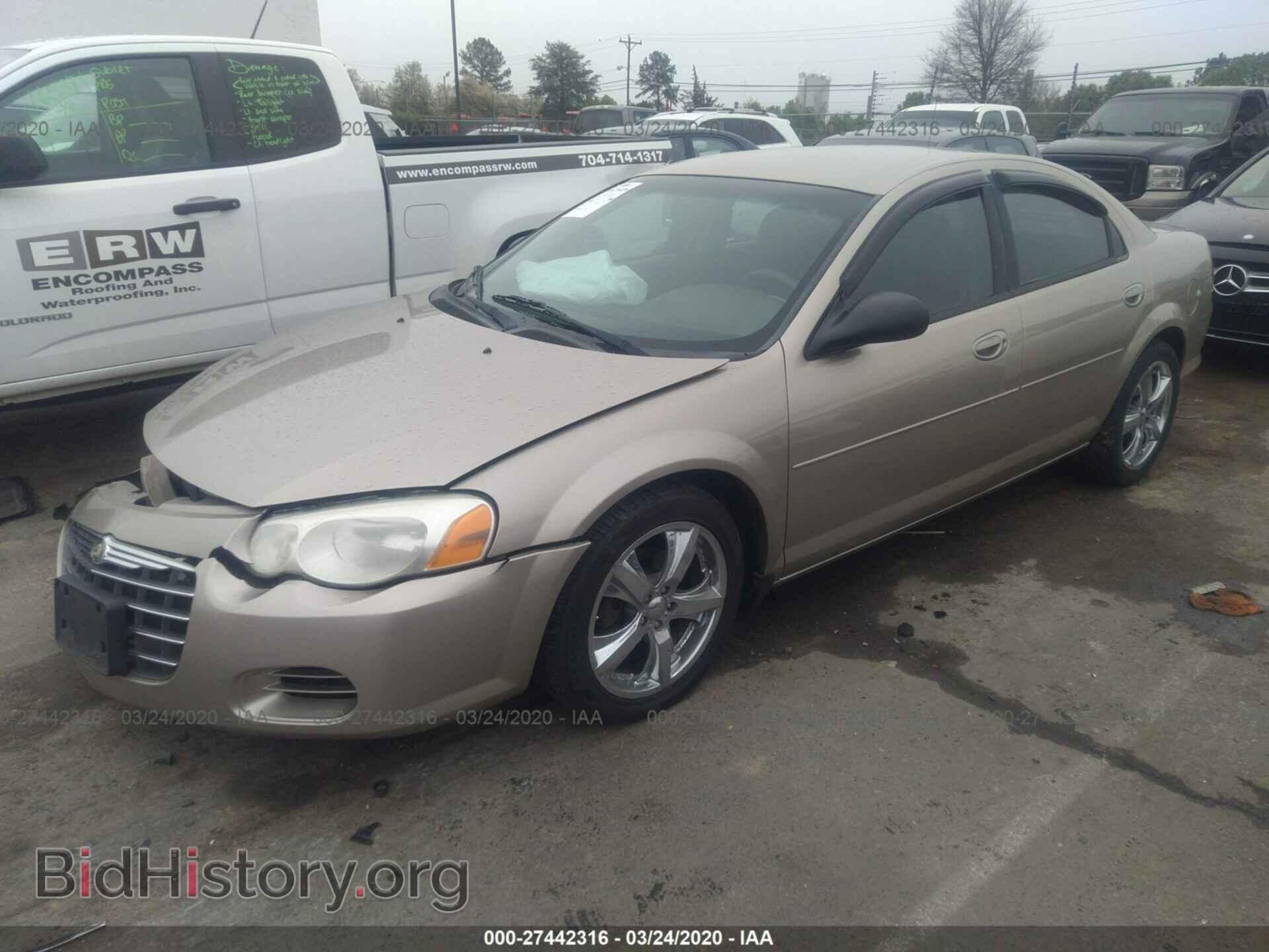 2004 CHRYSLER SEBRING - VIN: 1C3EL46X54N282755 - Фото 2