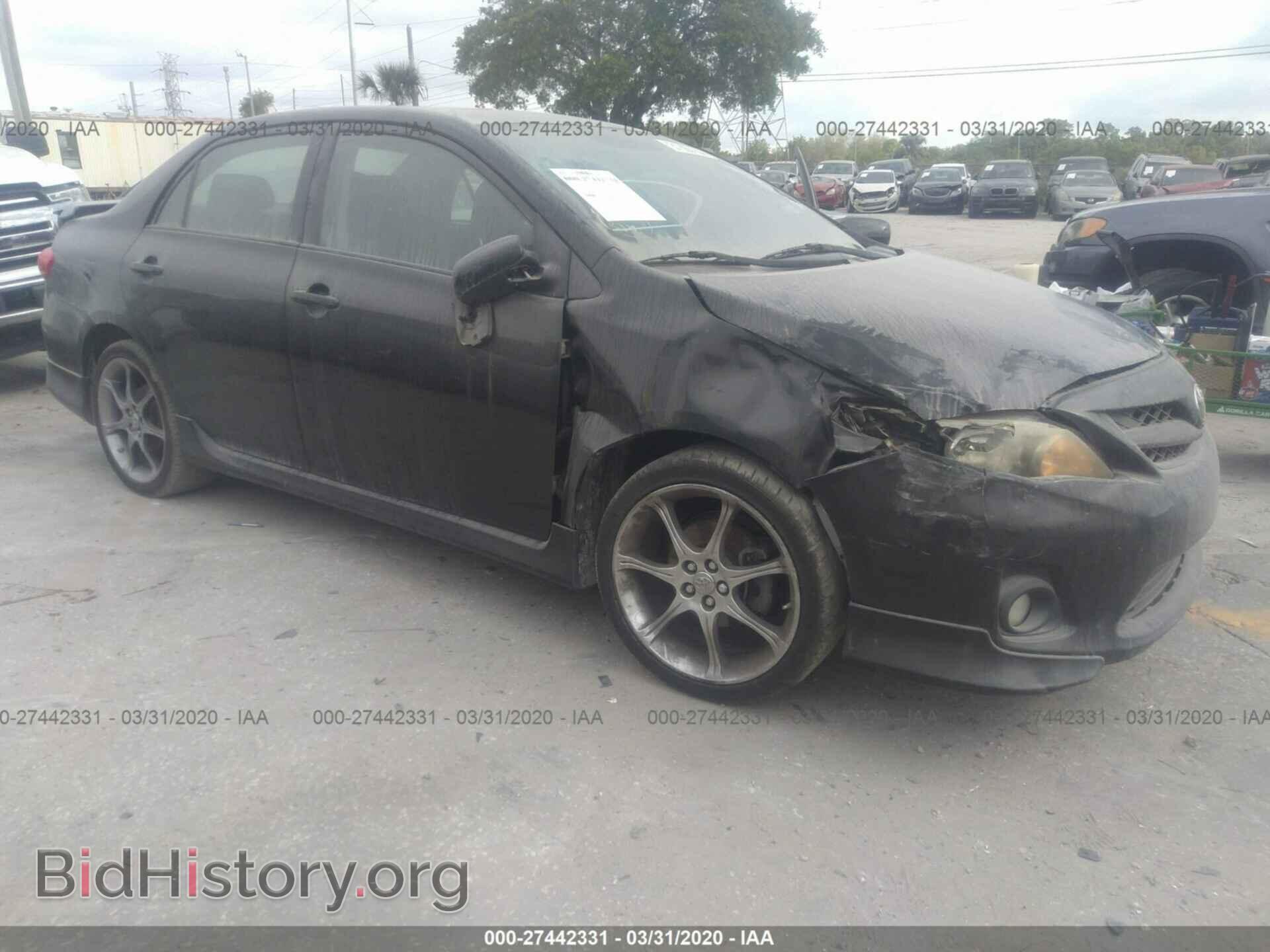 Фотография 2T1BU4EE2BC686382 - TOYOTA COROLLA 2011