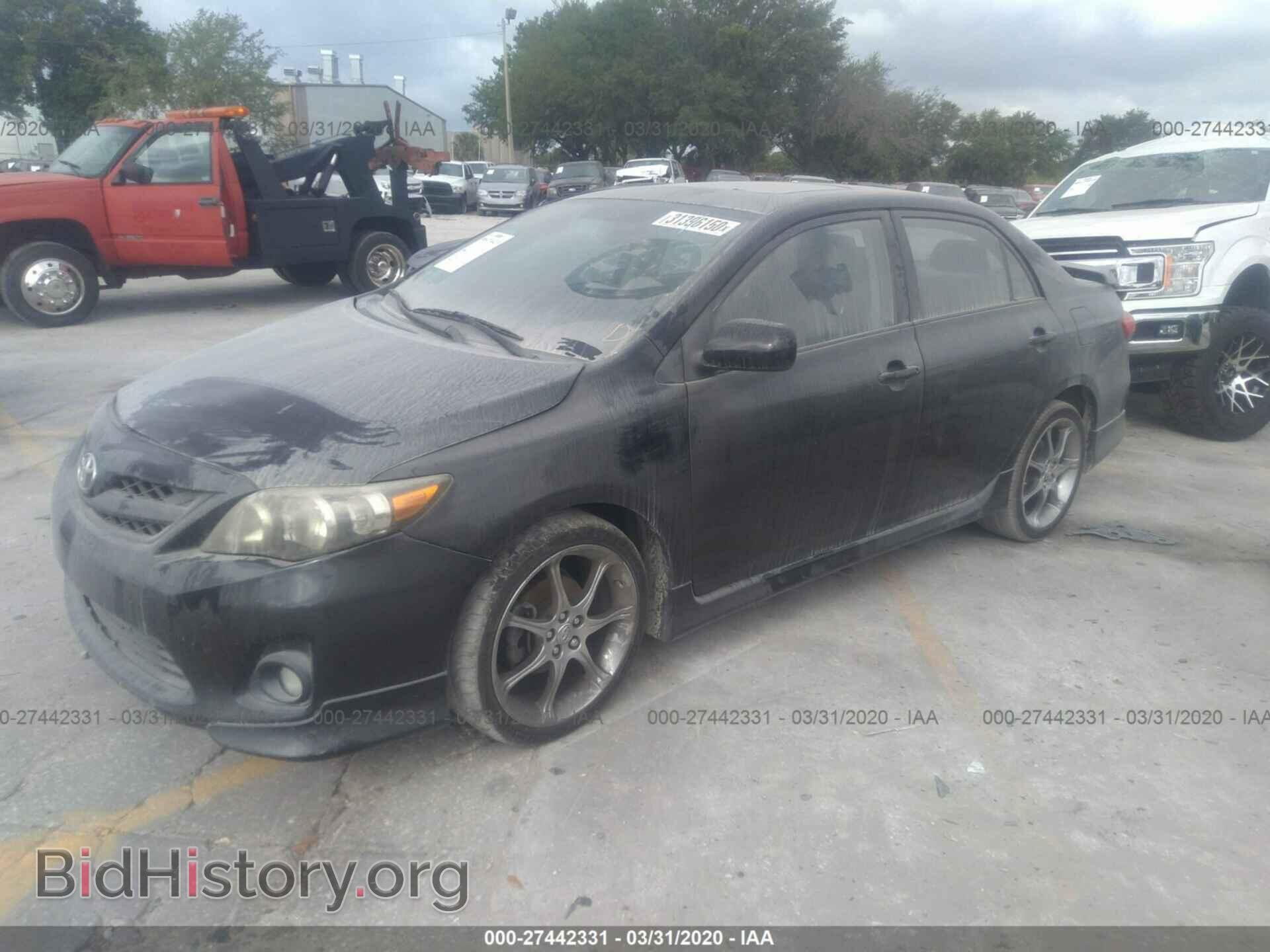 2011 TOYOTA COROLLA - VIN: 2T1BU4EE2BC686382 - Фото 2