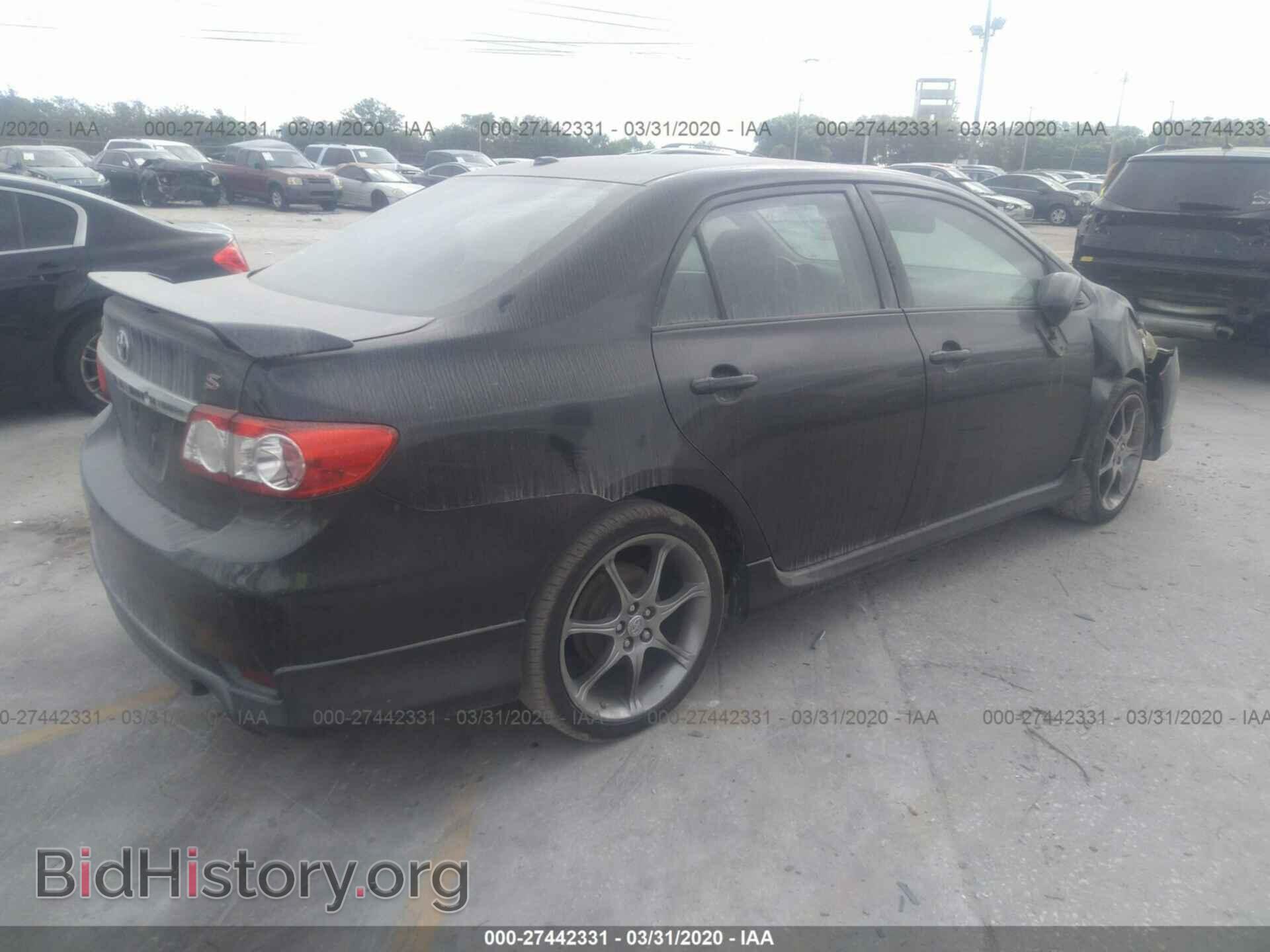 2011 TOYOTA COROLLA - VIN: 2T1BU4EE2BC686382 - Фото 4