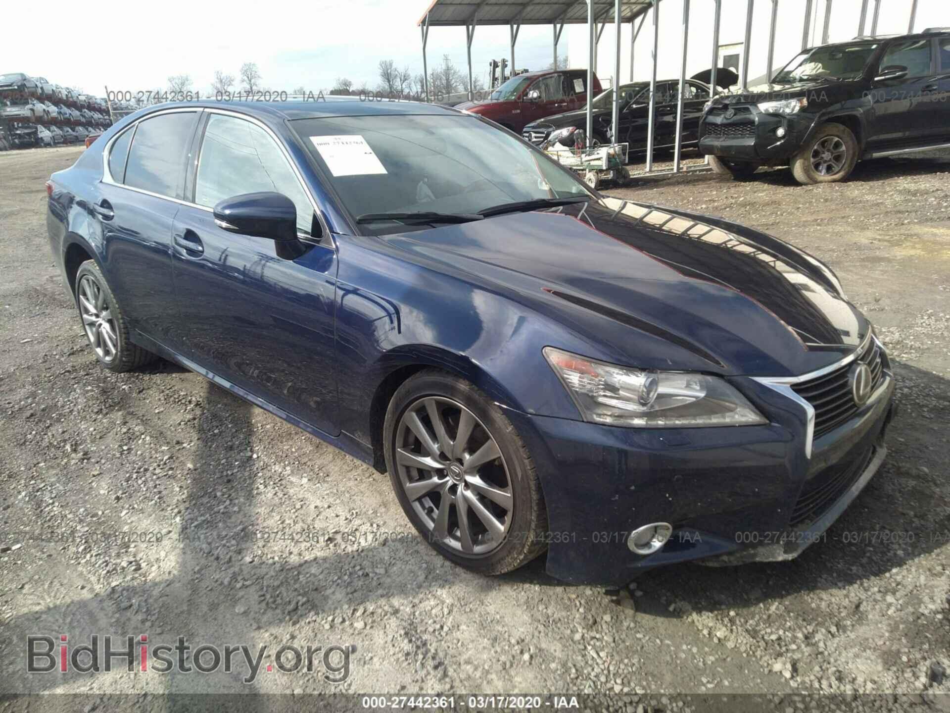 Фотография JTHCE1BL4D5004877 - LEXUS GS 2013