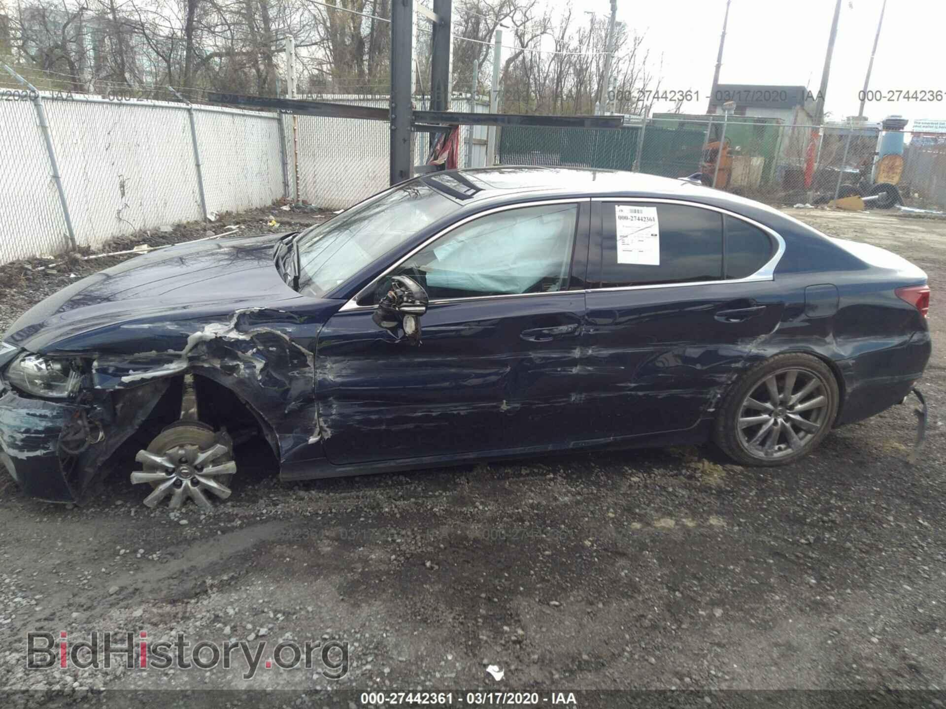 2013 LEXUS GS - VIN: JTHCE1BL4D5004877 - Photo 6