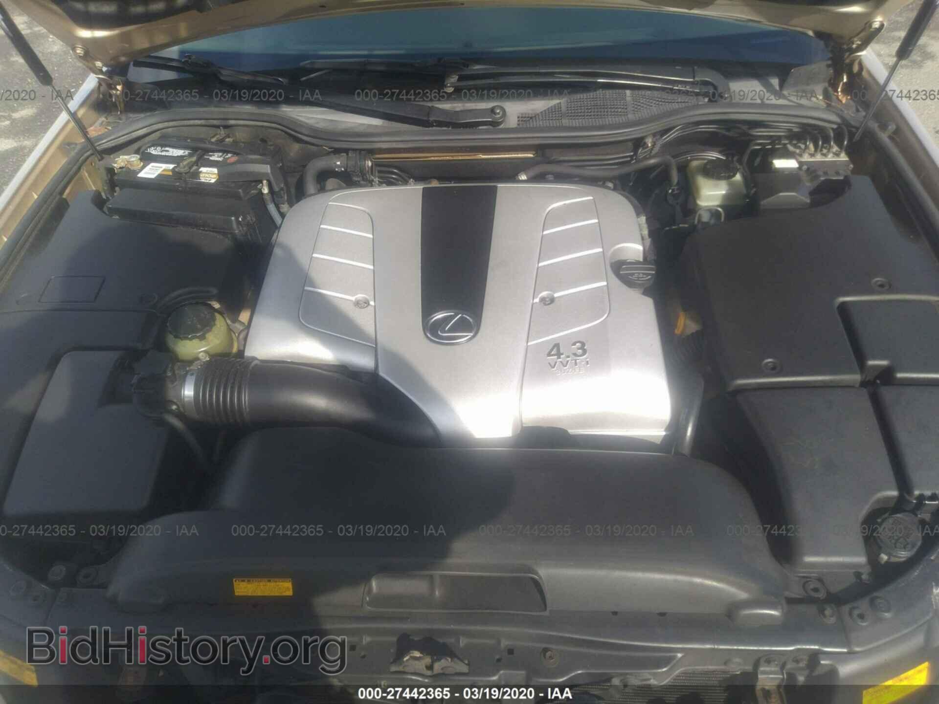 2004 LEXUS LS - VIN: JTHBN36F540142873 - Photo 10