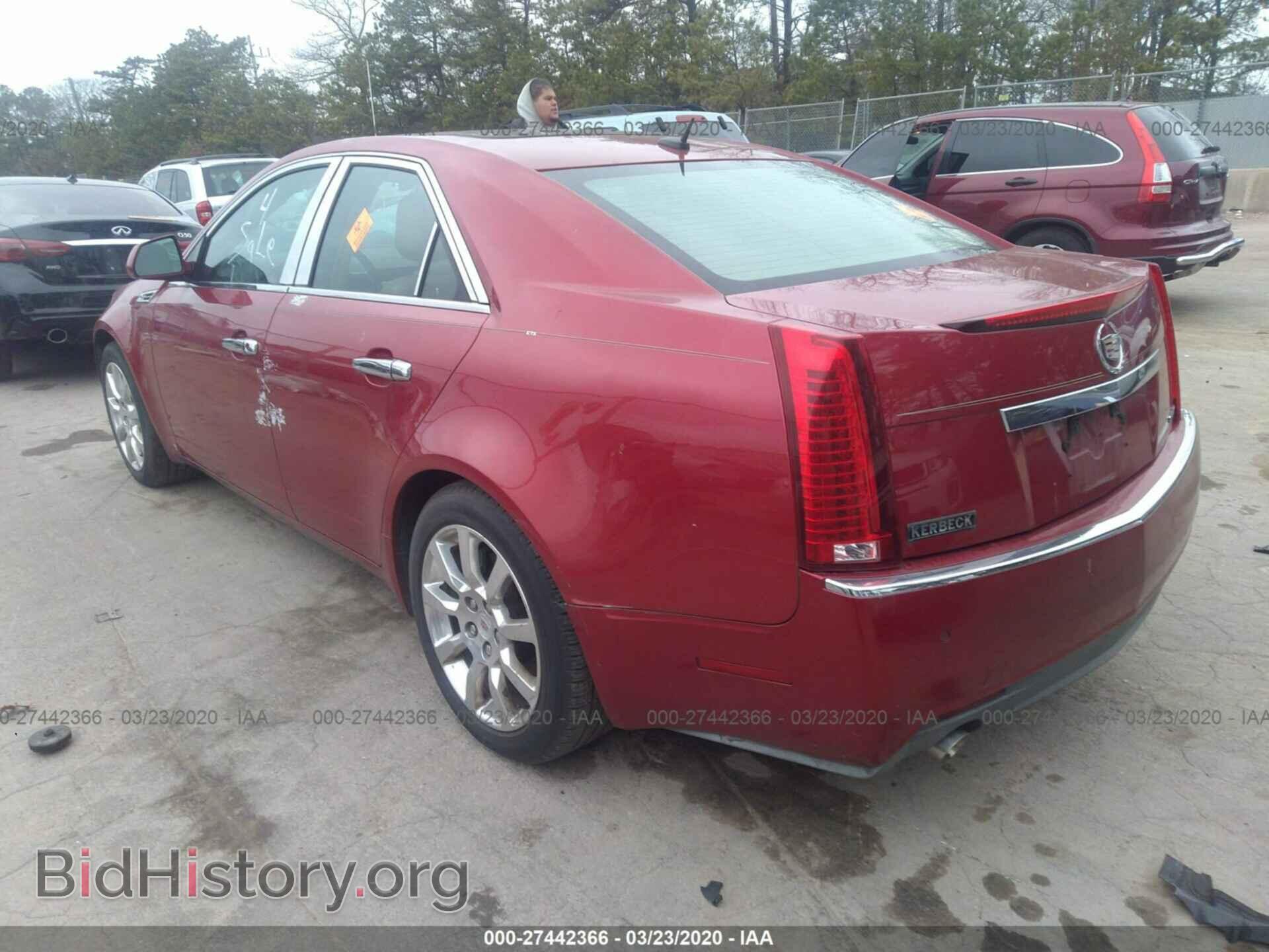 2008 CADILLAC CTS - VIN: 1G6DM577580120588 - Фото 3