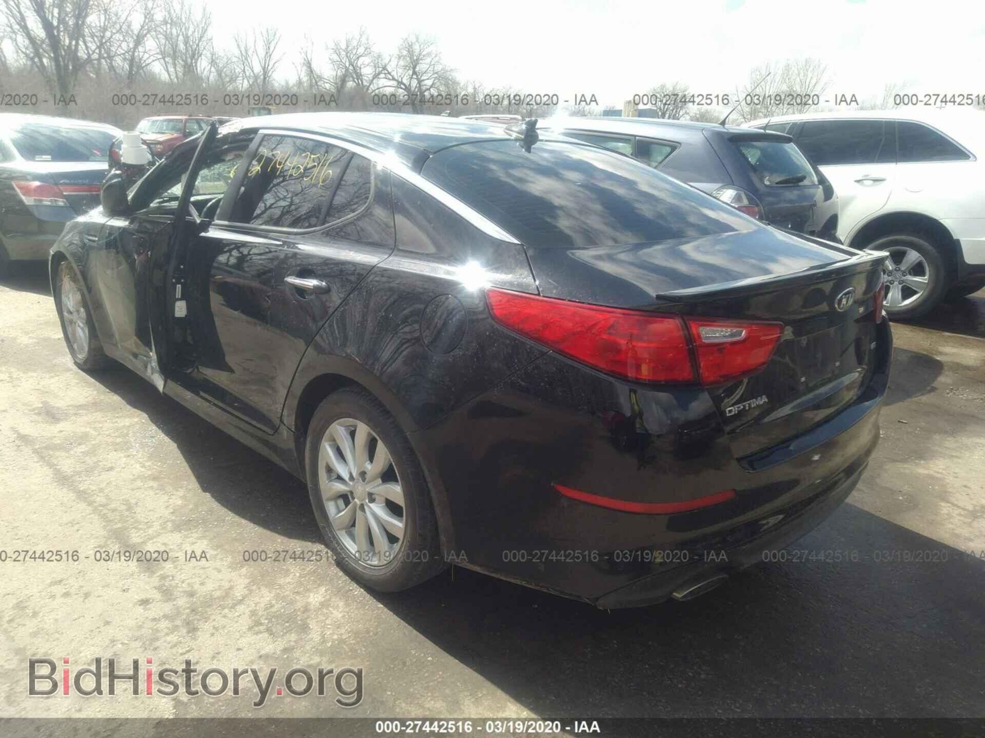 2014 KIA OPTIMA - VIN: 5XXGM4A77EG341312 - Фото 3