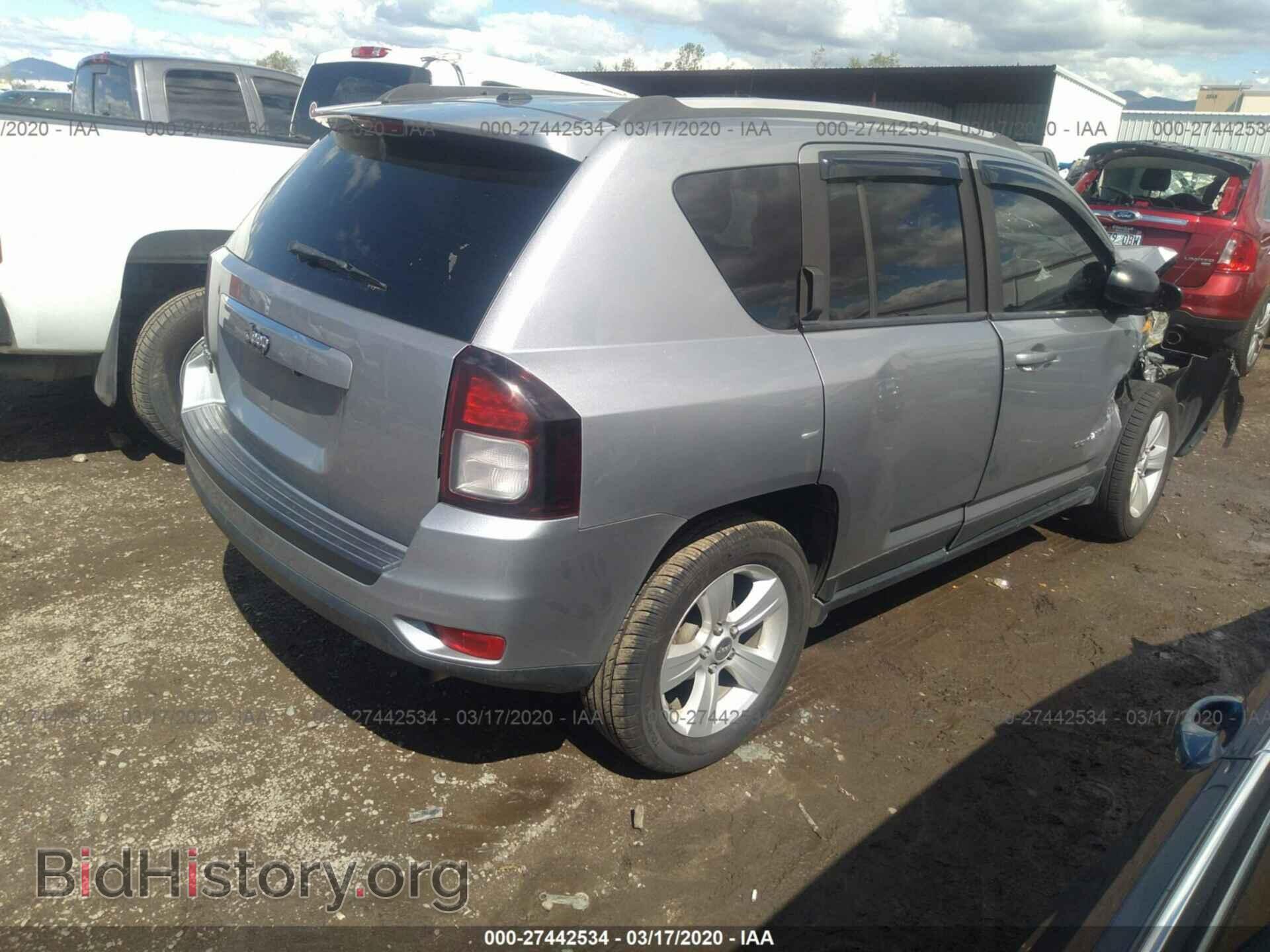 2016 JEEP COMPASS - VIN: 1C4NJDBB8GD778221 - Фото 4