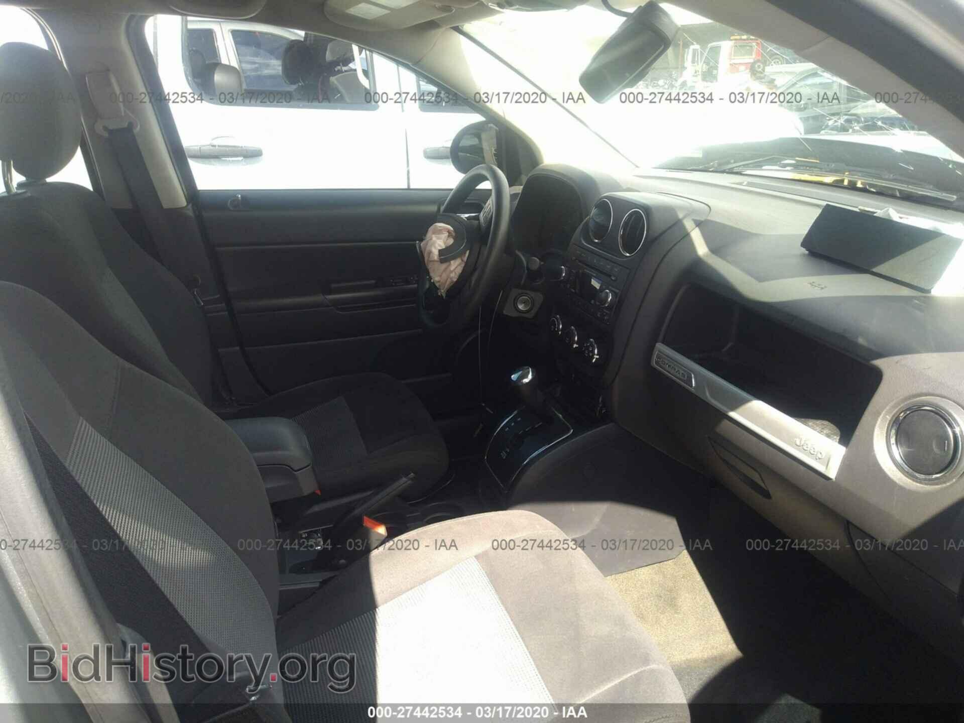2016 JEEP COMPASS - VIN: 1C4NJDBB8GD778221 - Фото 5