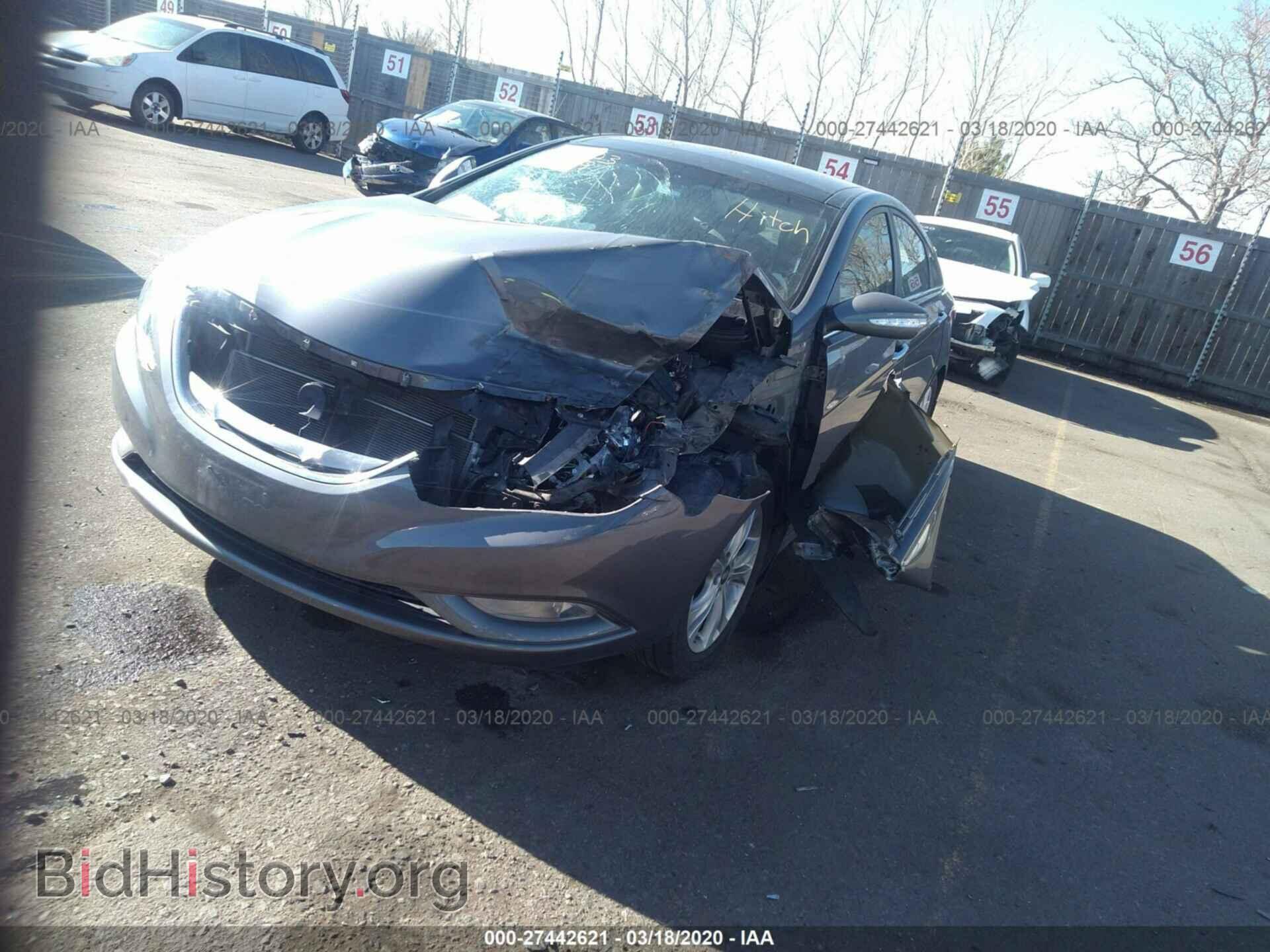 2012 HYUNDAI SONATA - VIN: 5NPEC4AC6CH342573 - Photo 2