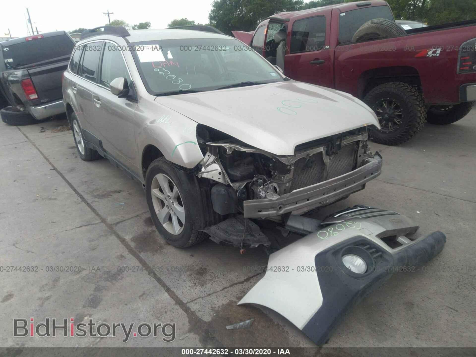 Фотография 4S4BRBCC5E3325857 - SUBARU OUTBACK 2014