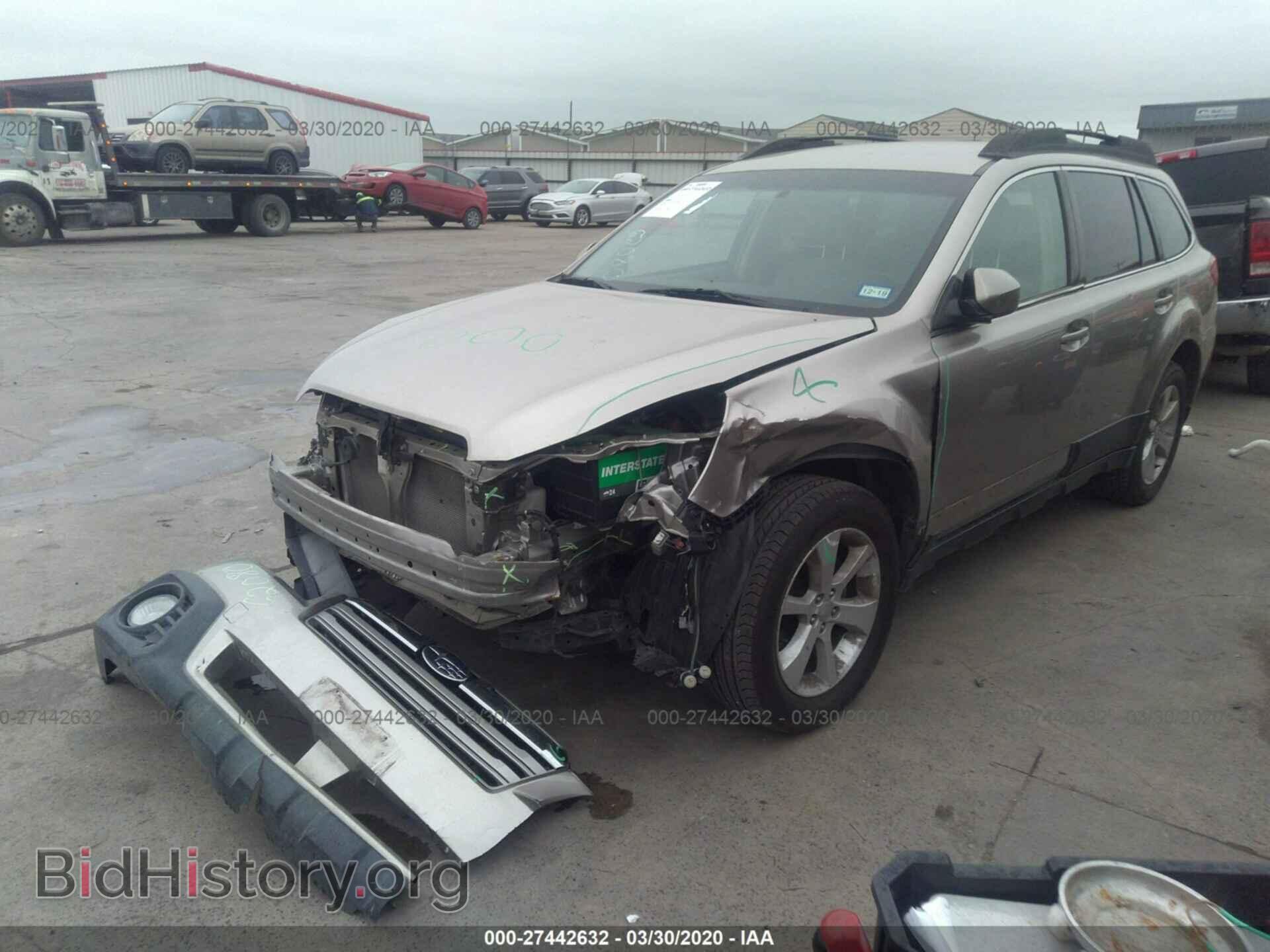2014 SUBARU OUTBACK - VIN: 4S4BRBCC5E3325857 - Фото 2