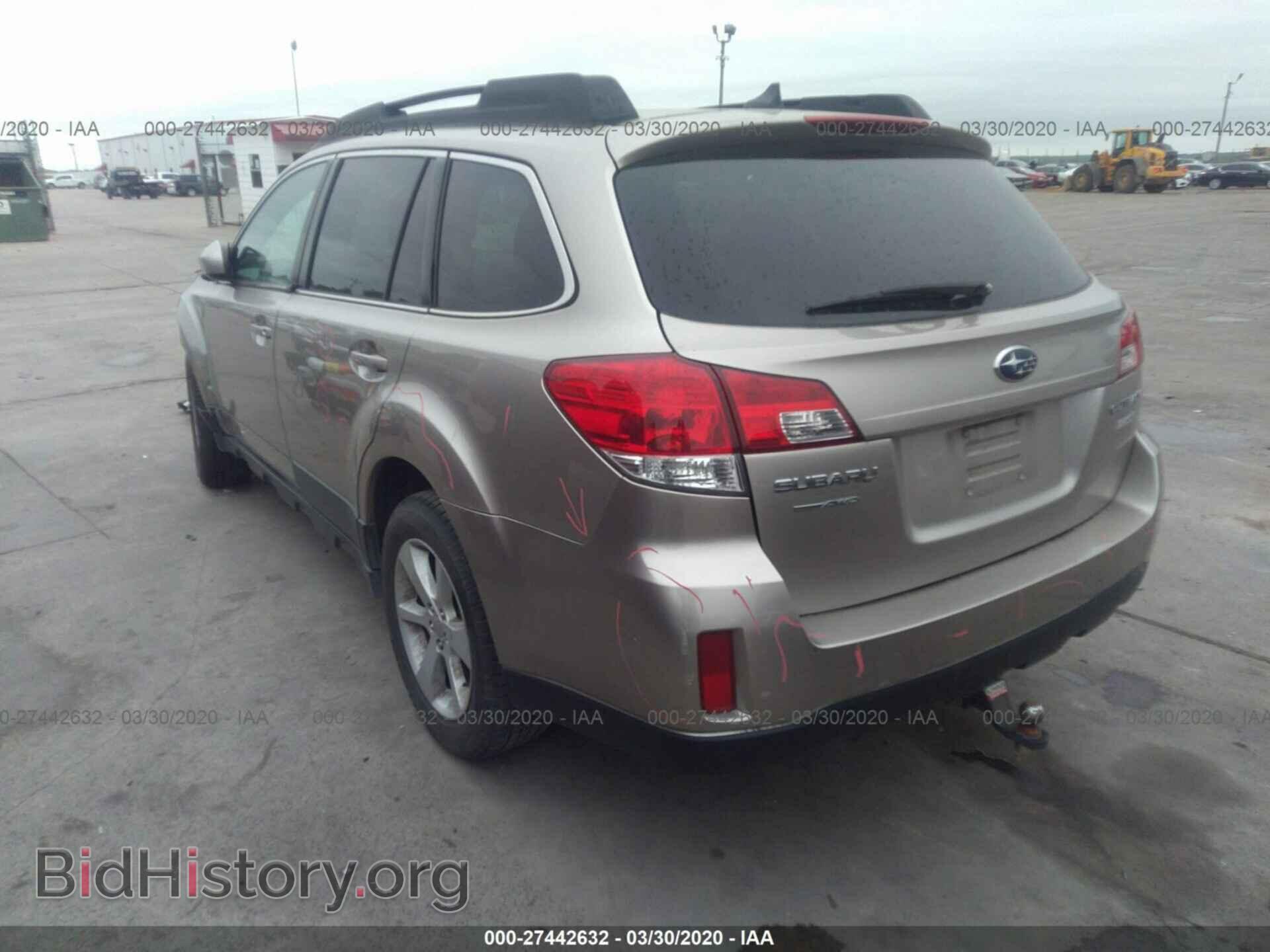 2014 SUBARU OUTBACK - VIN: 4S4BRBCC5E3325857 - Фото 3