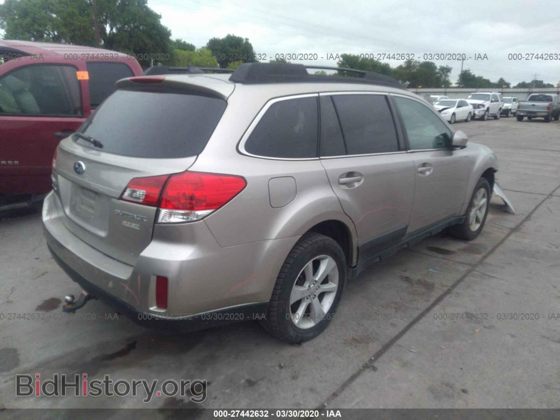 2014 SUBARU OUTBACK - VIN: 4S4BRBCC5E3325857 - Фото 4