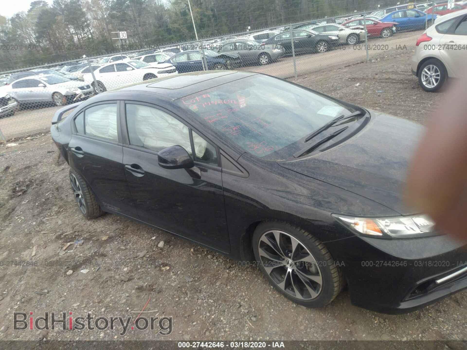 Фотография 2HGFB6E55DH704922 - HONDA CIVIC 2013