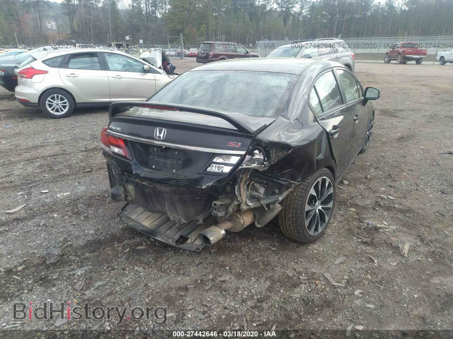 2013 HONDA CIVIC - VIN: 2HGFB6E55DH704922 - Фото 6