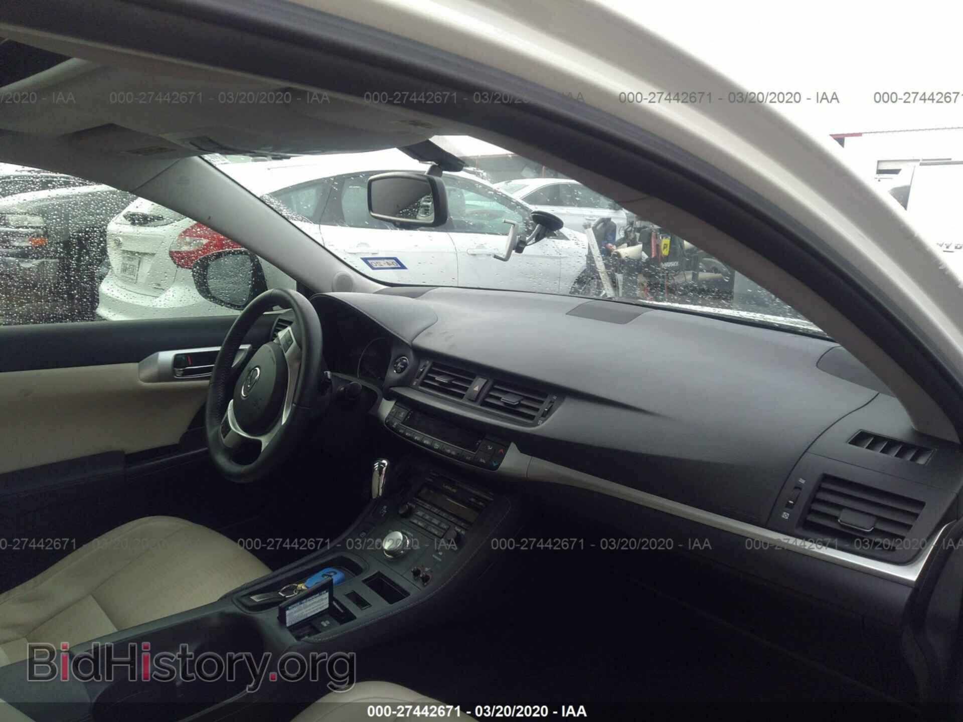 2011 LEXUS CT - VIN: JTHKD5BH9B2002154 - Фото 5