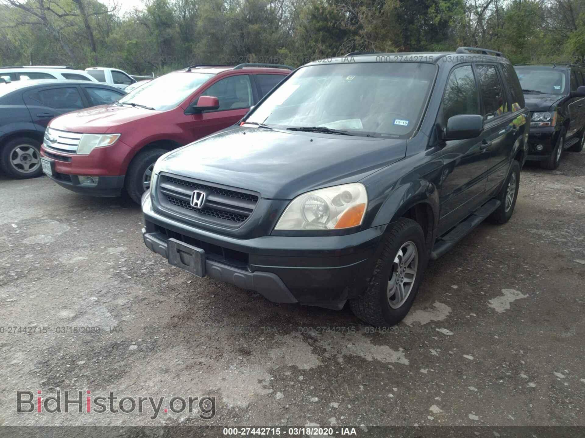 2005 HONDA PILOT - VIN: 5FNYF18535B007718 - Фото 2
