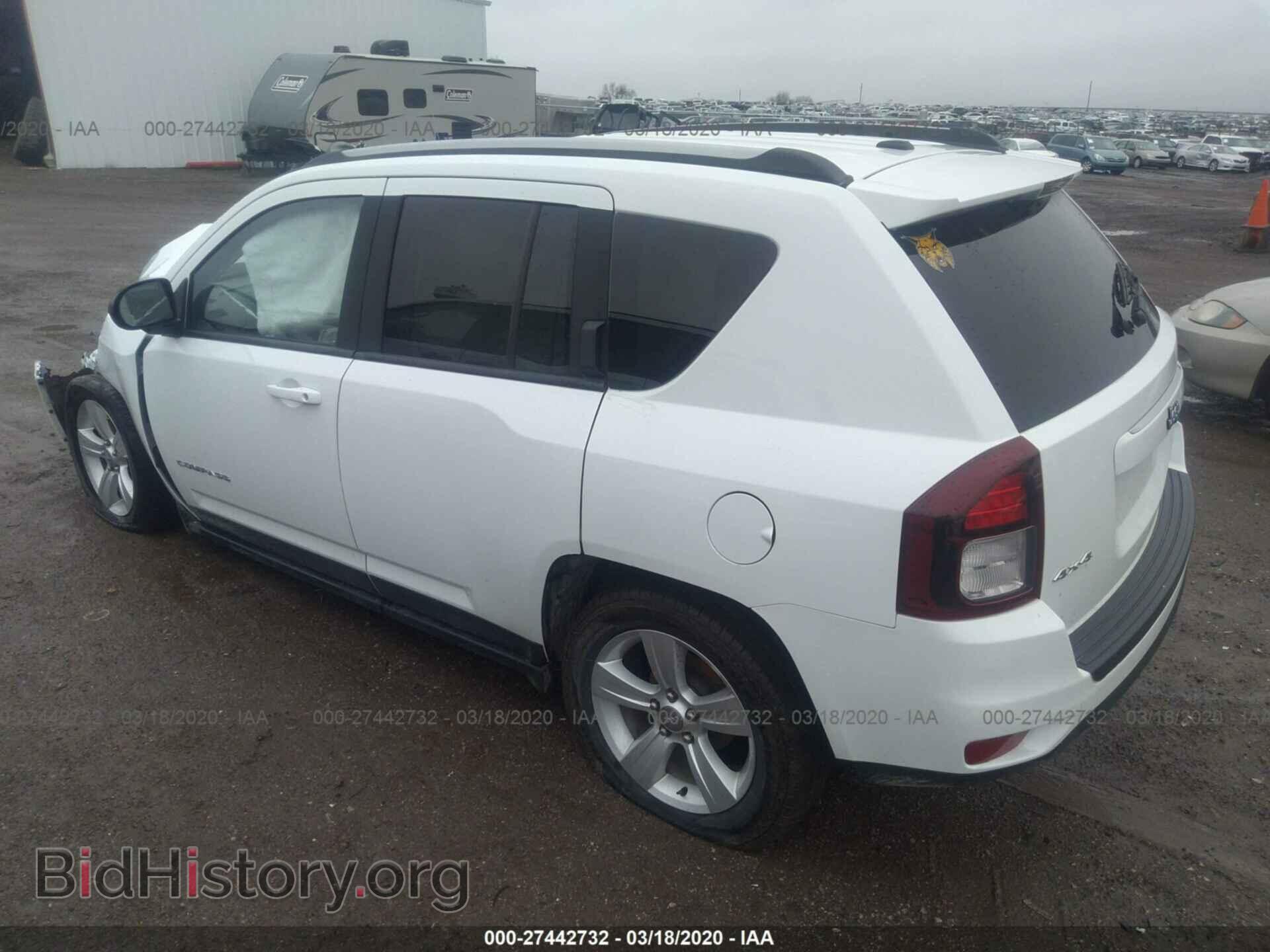 2016 JEEP COMPASS - VIN: 1C4NJDBB6GD778136 - Фото 3