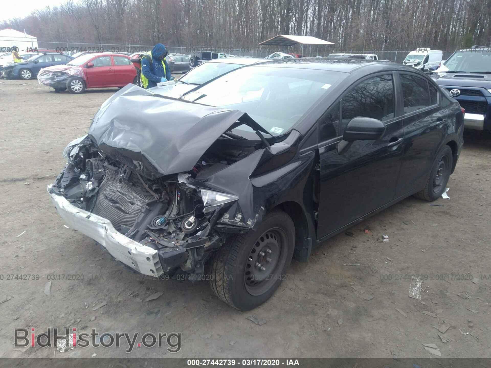 2014 HONDA CIVIC - VIN: 19XFB2E50EE078734 - Фото 2