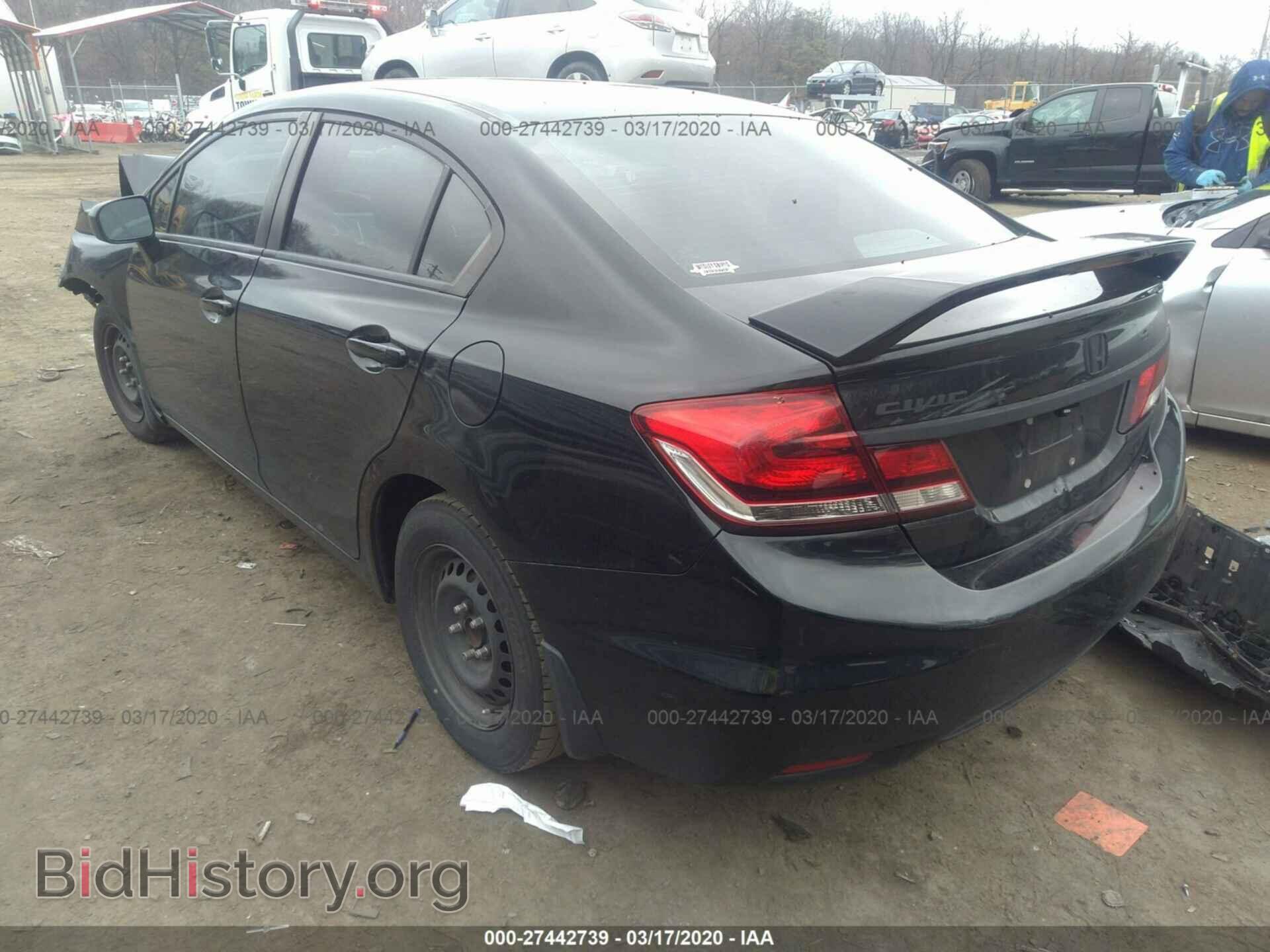 2014 HONDA CIVIC - VIN: 19XFB2E50EE078734 - Фото 3