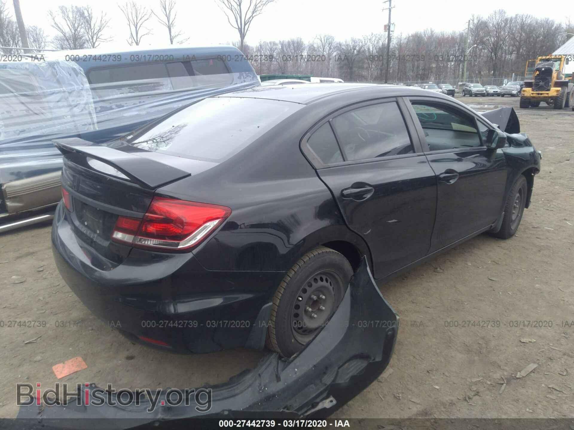 2014 HONDA CIVIC - VIN: 19XFB2E50EE078734 - Фото 4