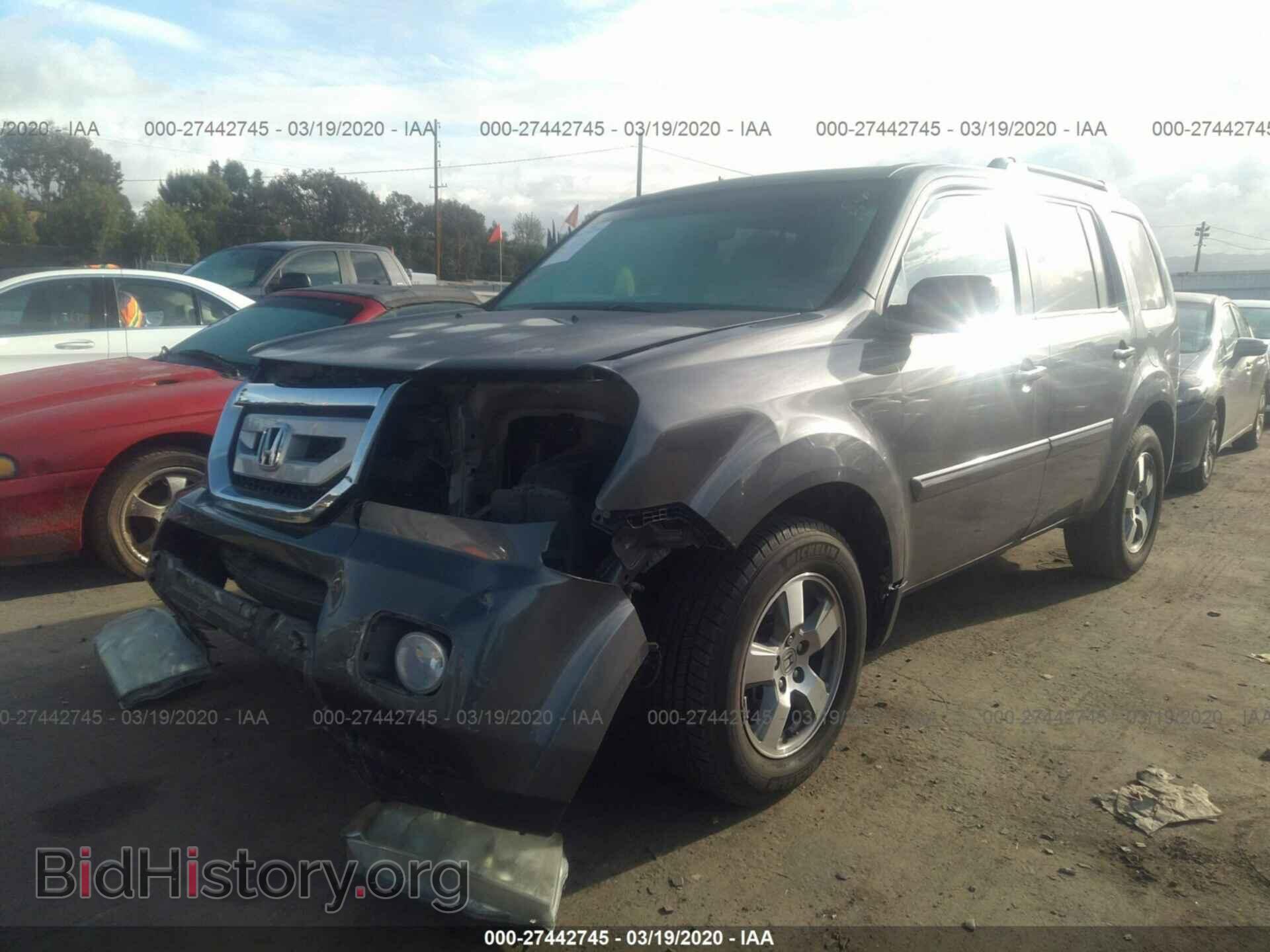 2011 HONDA PILOT - VIN: 5FNYF3H42BB039705 - Фото 2