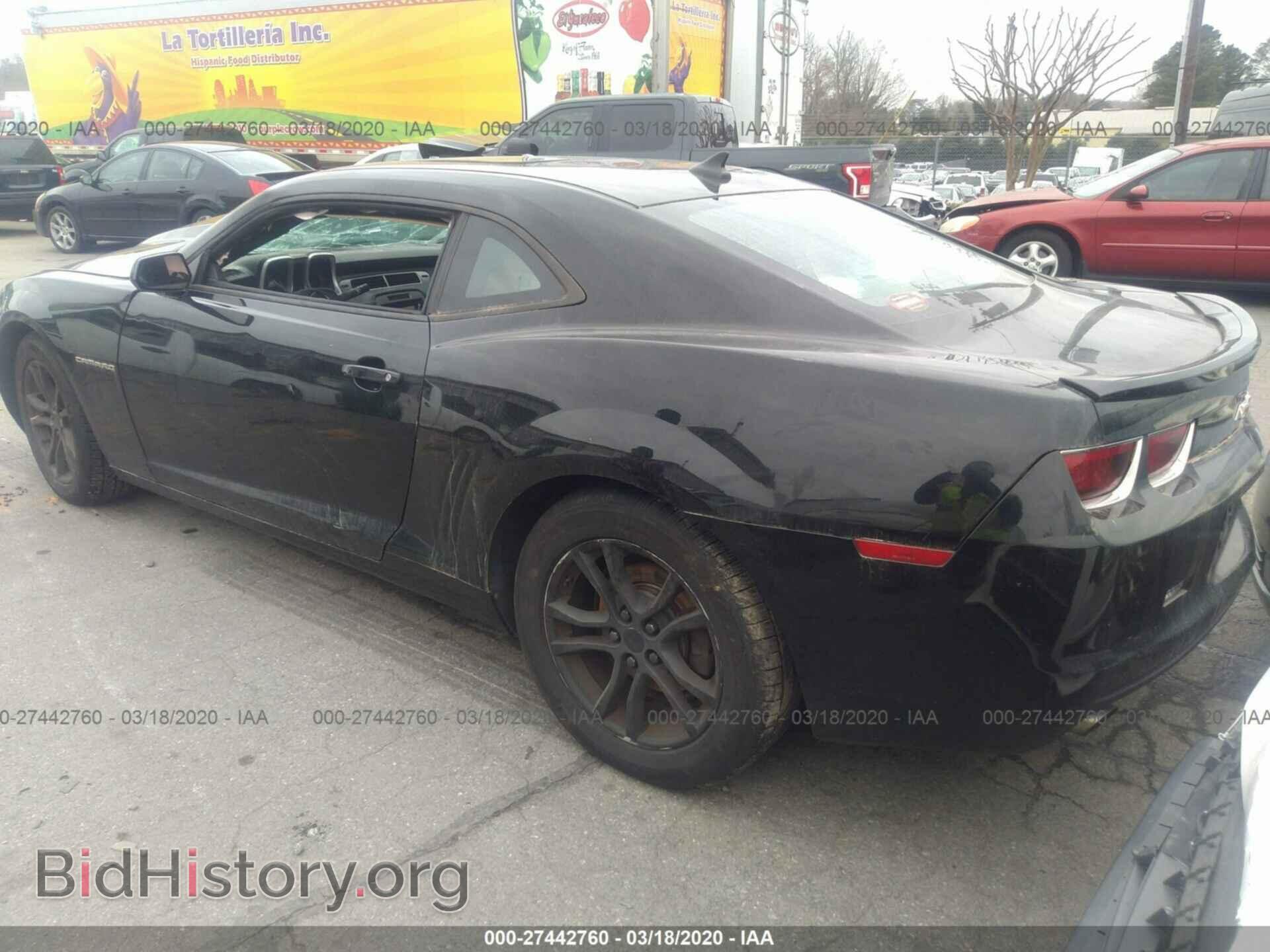 2013 CHEVROLET CAMARO - VIN: 2G1FB1E33D9104127 - Фото 3