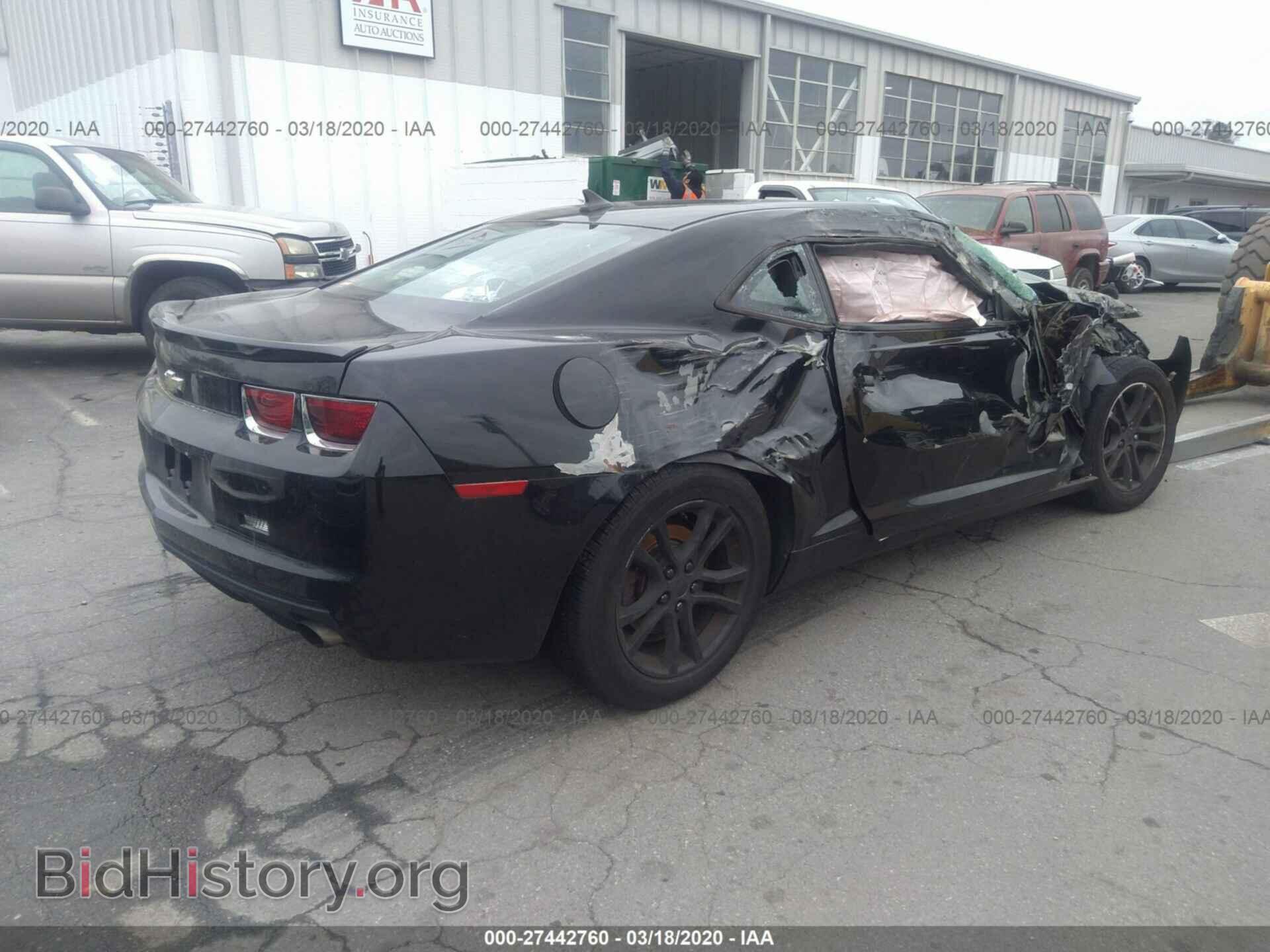 2013 CHEVROLET CAMARO - VIN: 2G1FB1E33D9104127 - Фото 4
