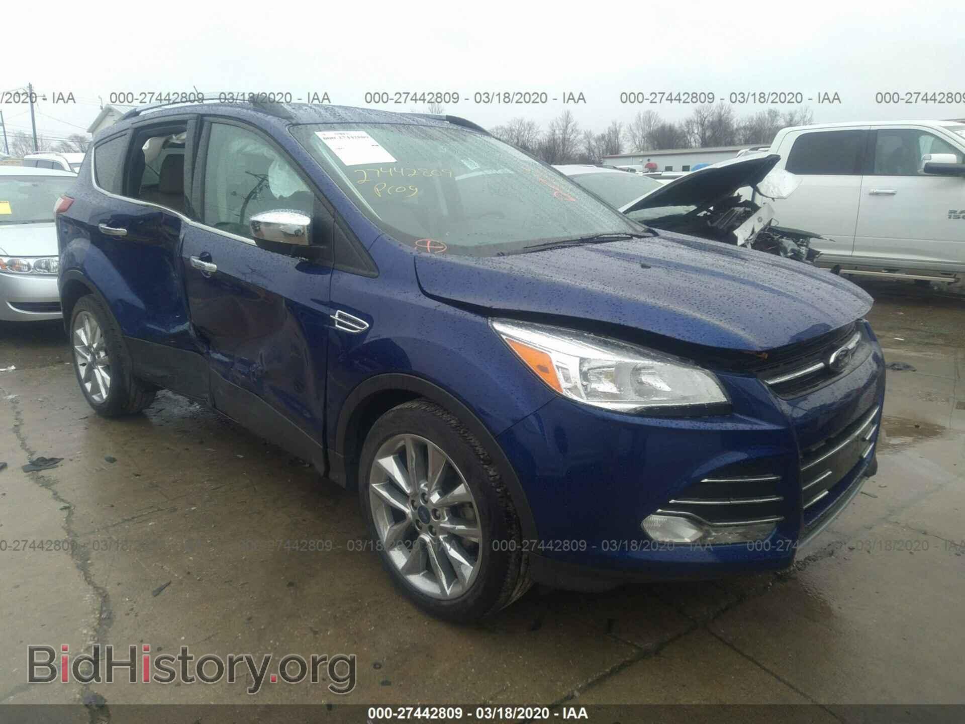 Фотография 1FMCU0GX3EUE39595 - FORD ESCAPE 2014