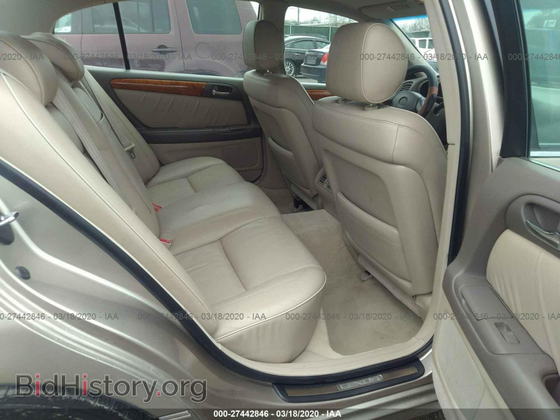 2000 LEXUS GS - VIN: JT8BD68S8Y0101223 - Фото 8
