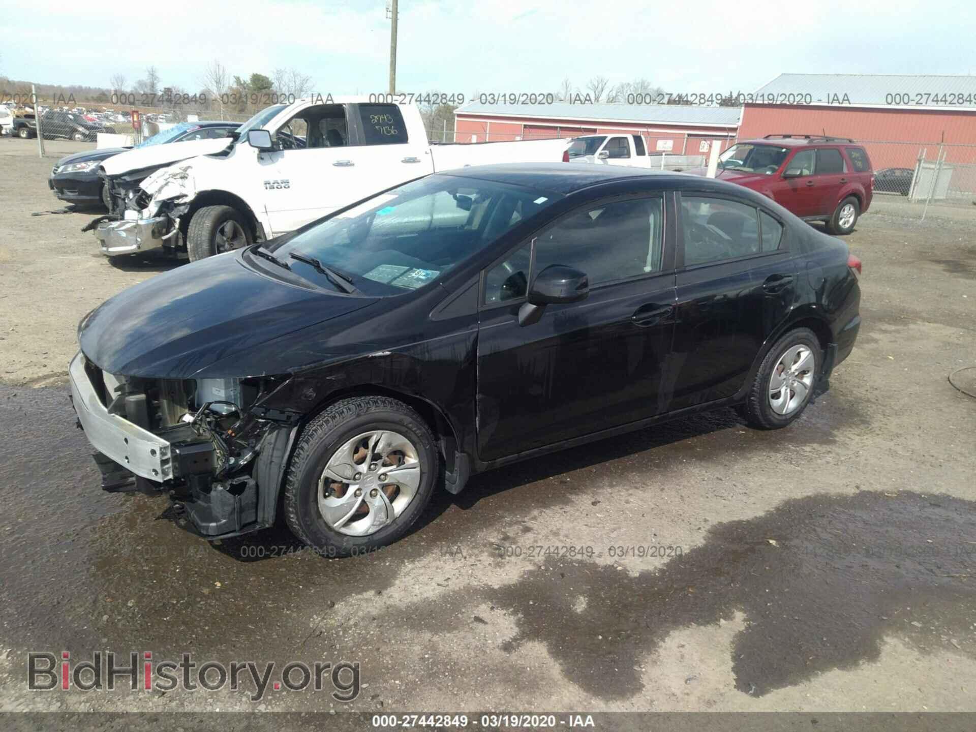 2013 HONDA CIVIC - VIN: 2HGFB2F51DH572488 - Photo 2
