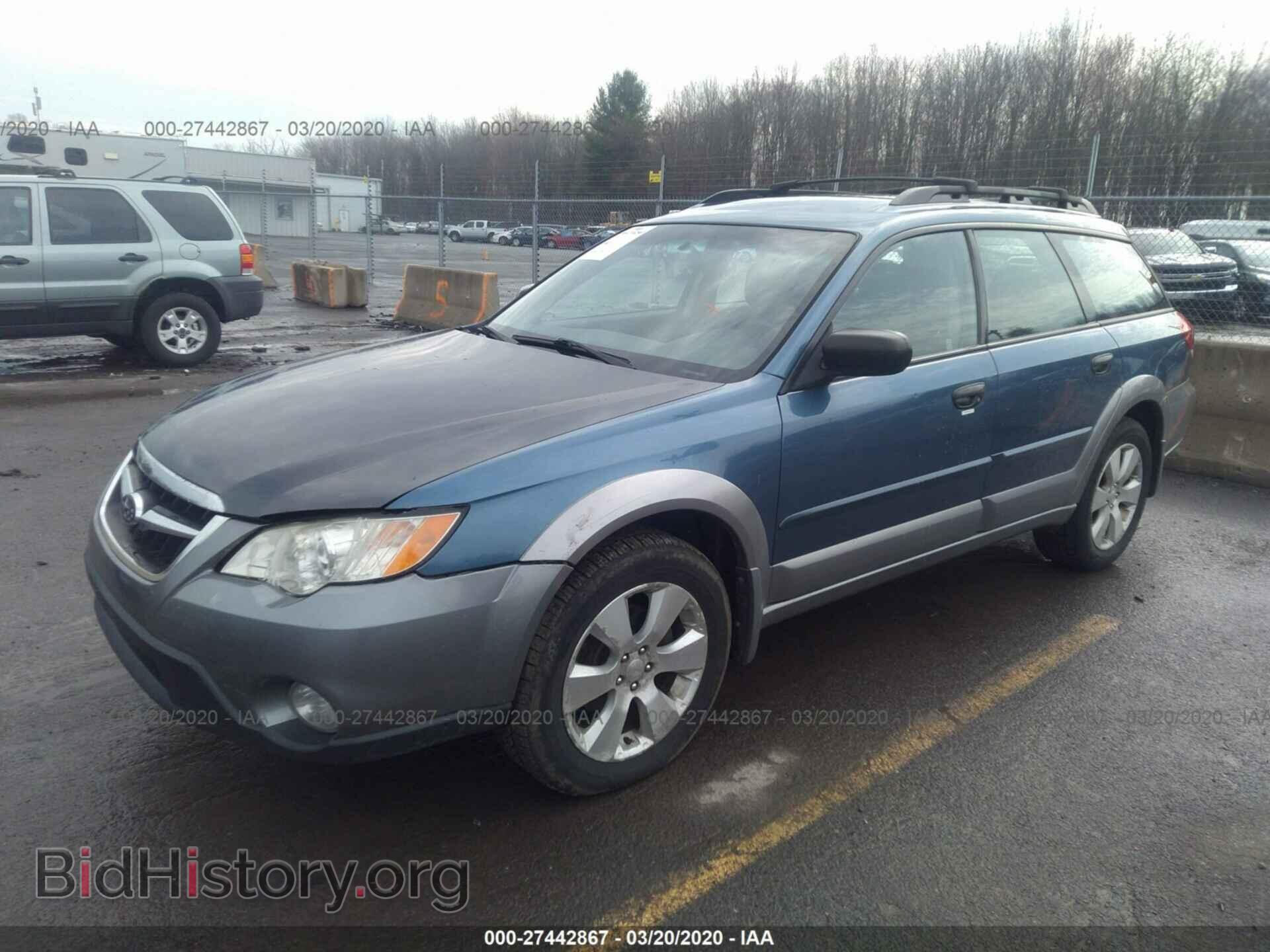 2009 SUBARU OUTBACK - VIN: 4S4BP61C997333426 - Фото 2