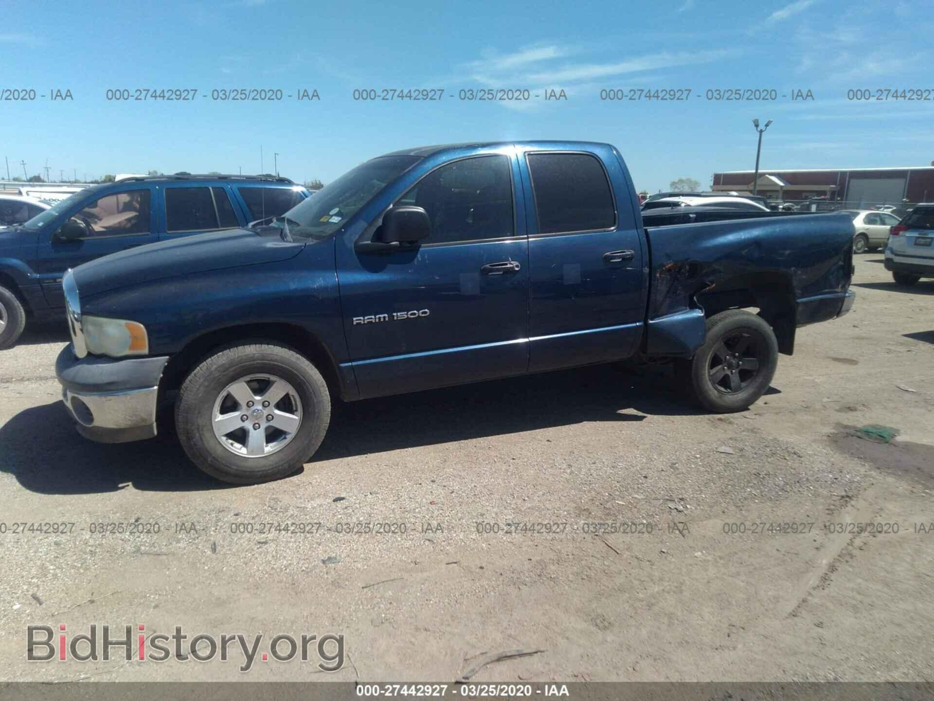 2002 DODGE RAM 1500 - VIN: 3D7HA18N82G167698 - Фото 2