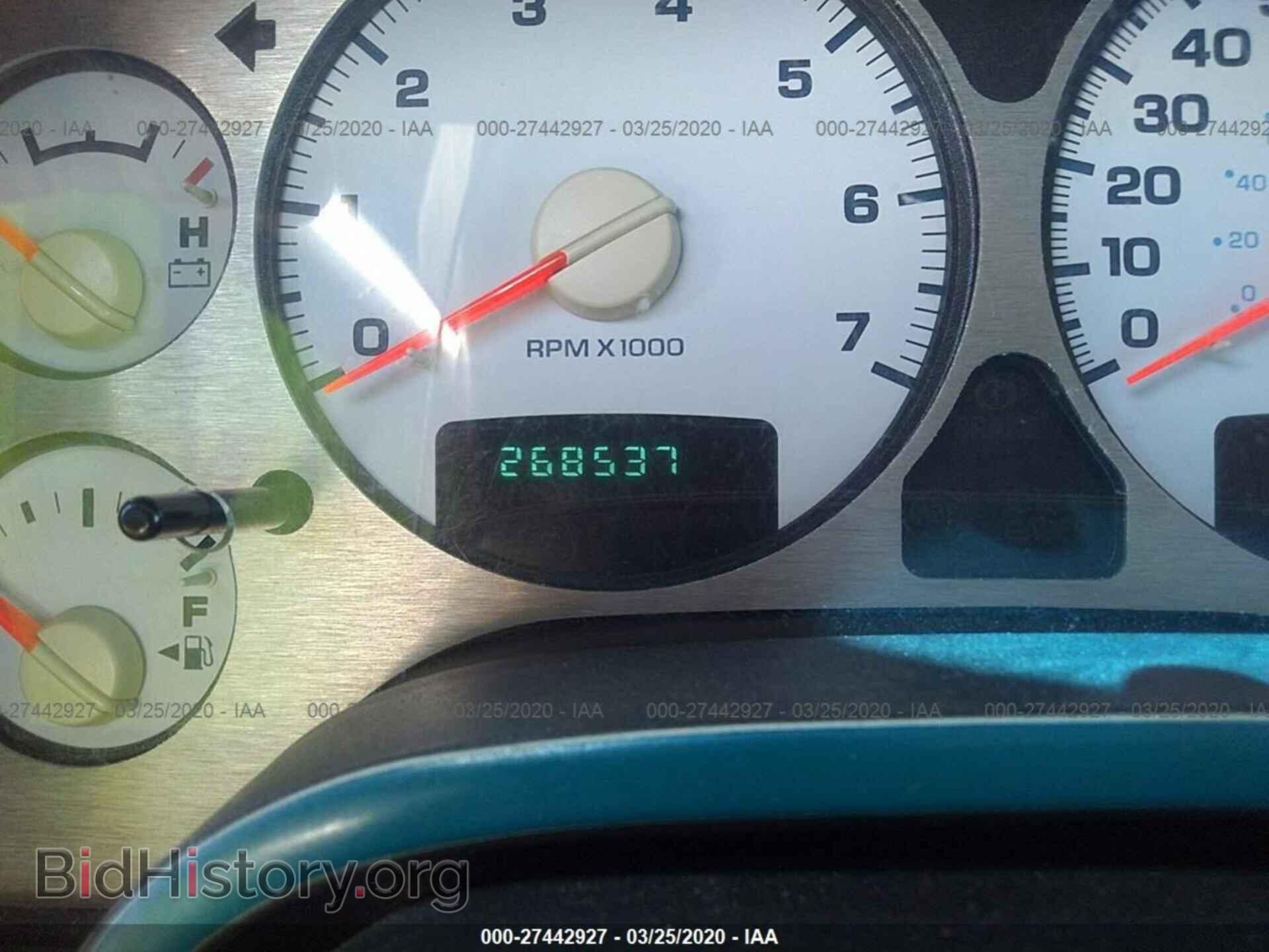 2002 DODGE RAM 1500 - VIN: 3D7HA18N82G167698 - Фото 7