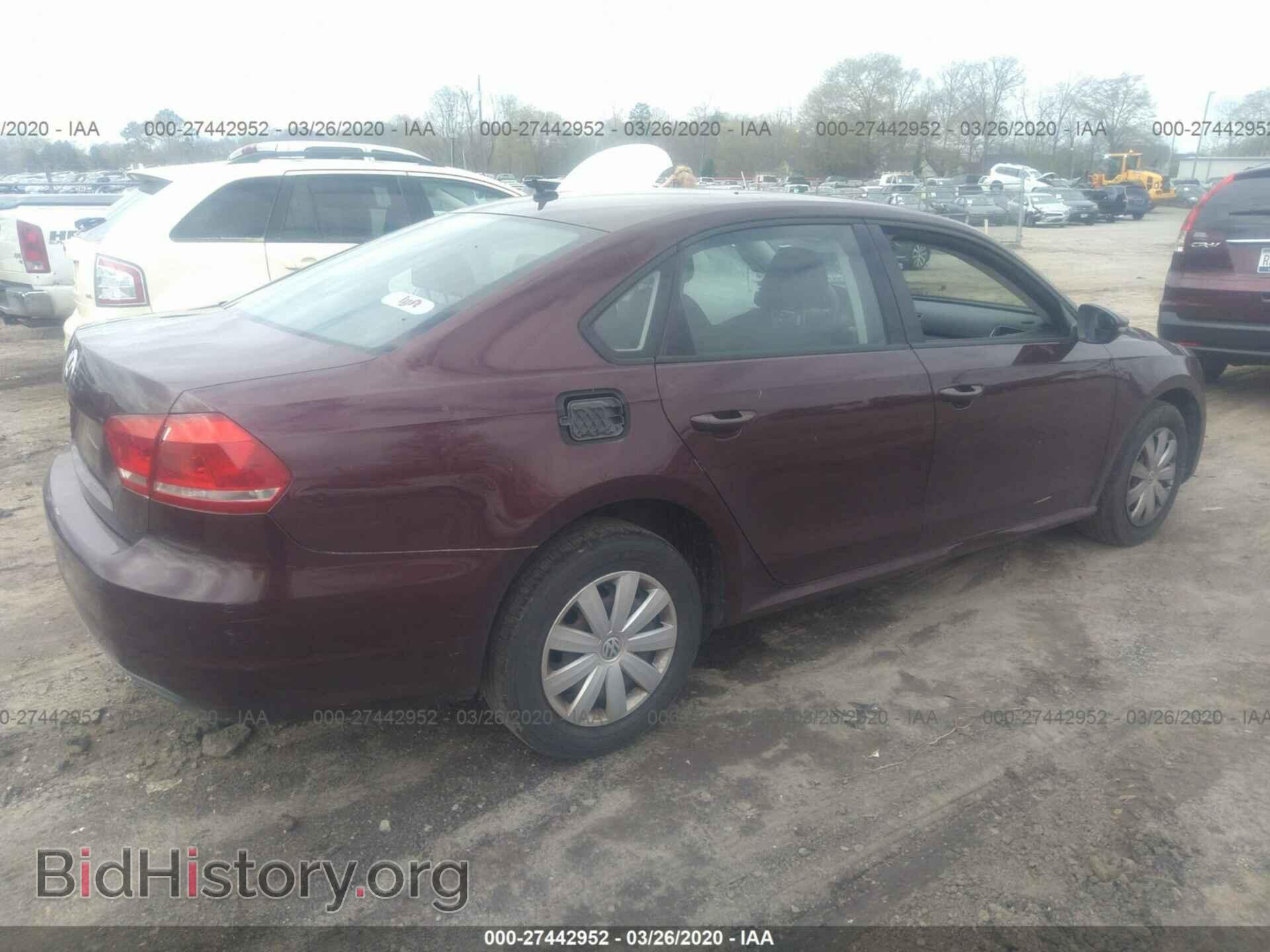 2012 VOLKSWAGEN PASSAT - VIN: 1VWAP7A37CC065798 - Фото 4