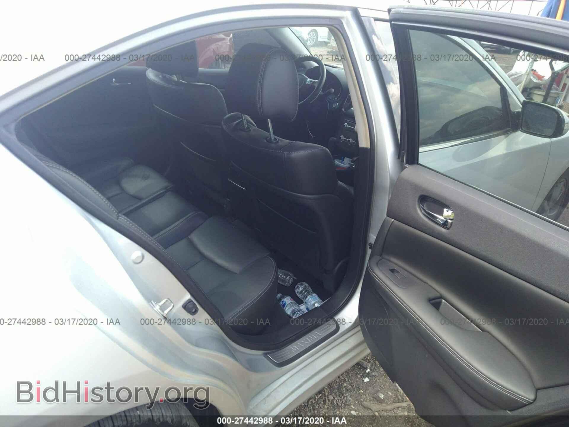 2014 NISSAN MAXIMA - VIN: 1N4AA5AP1EC912058 - Фото 8