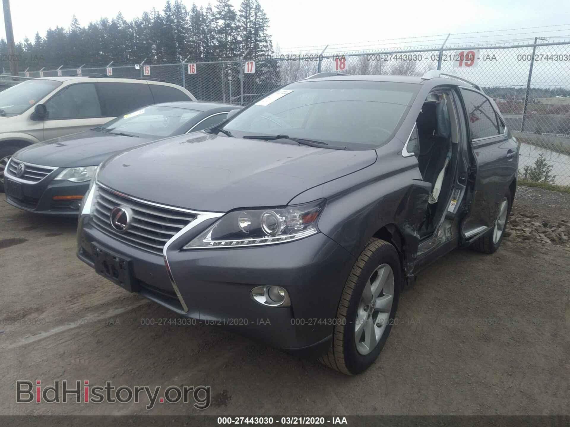 2013 LEXUS RX - VIN: 2T2BK1BA7DC170040 - Photo 2