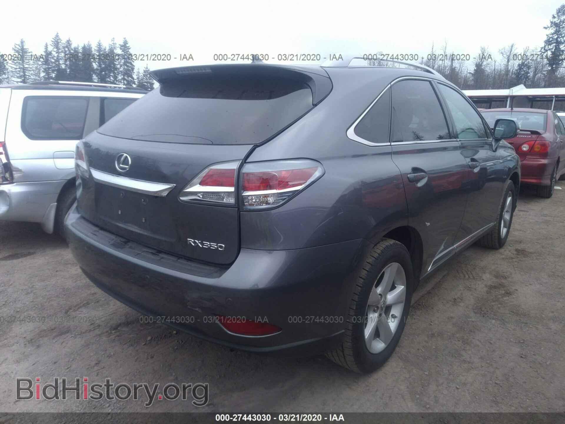 2013 LEXUS RX - VIN: 2T2BK1BA7DC170040 - Photo 4