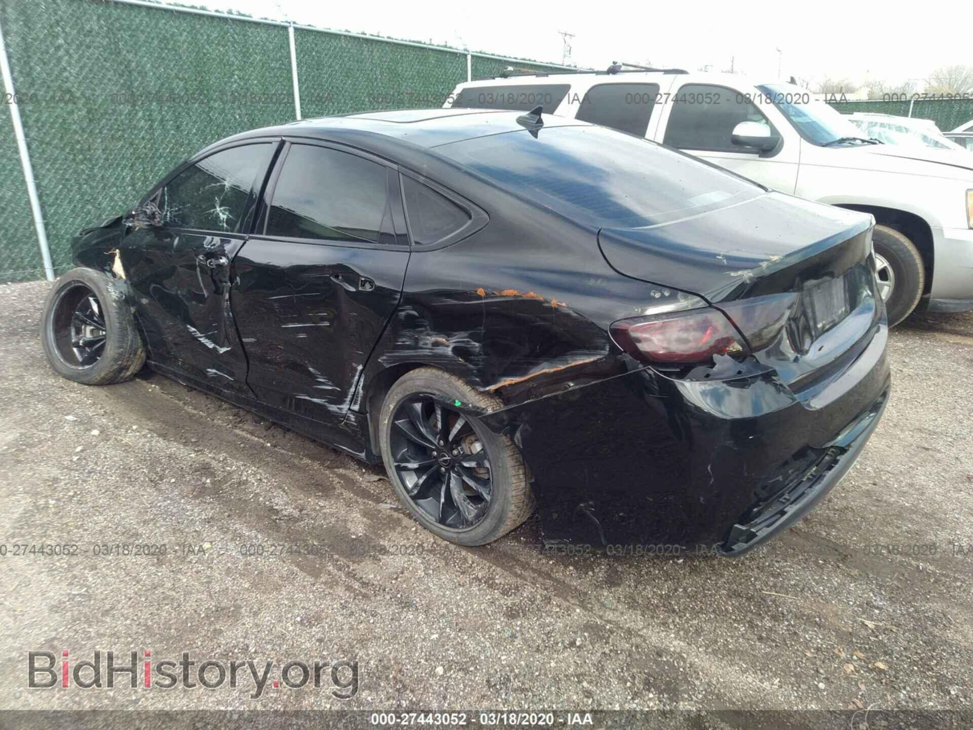 2015 CHRYSLER 200 - VIN: 1C3CCCEG7FN540487 - Фото 3