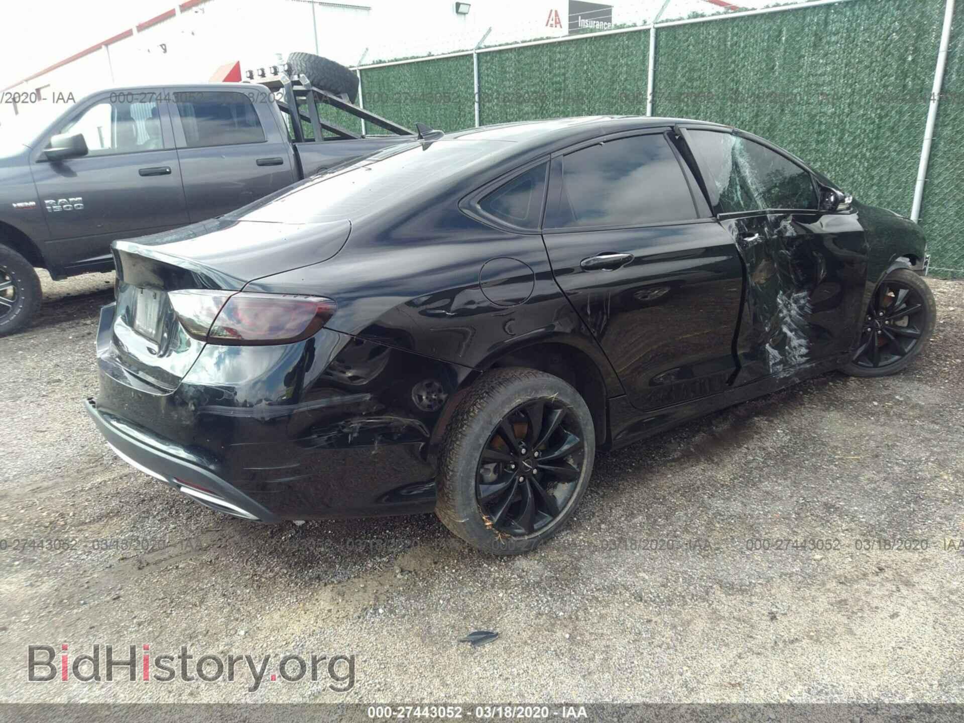 2015 CHRYSLER 200 - VIN: 1C3CCCEG7FN540487 - Фото 4