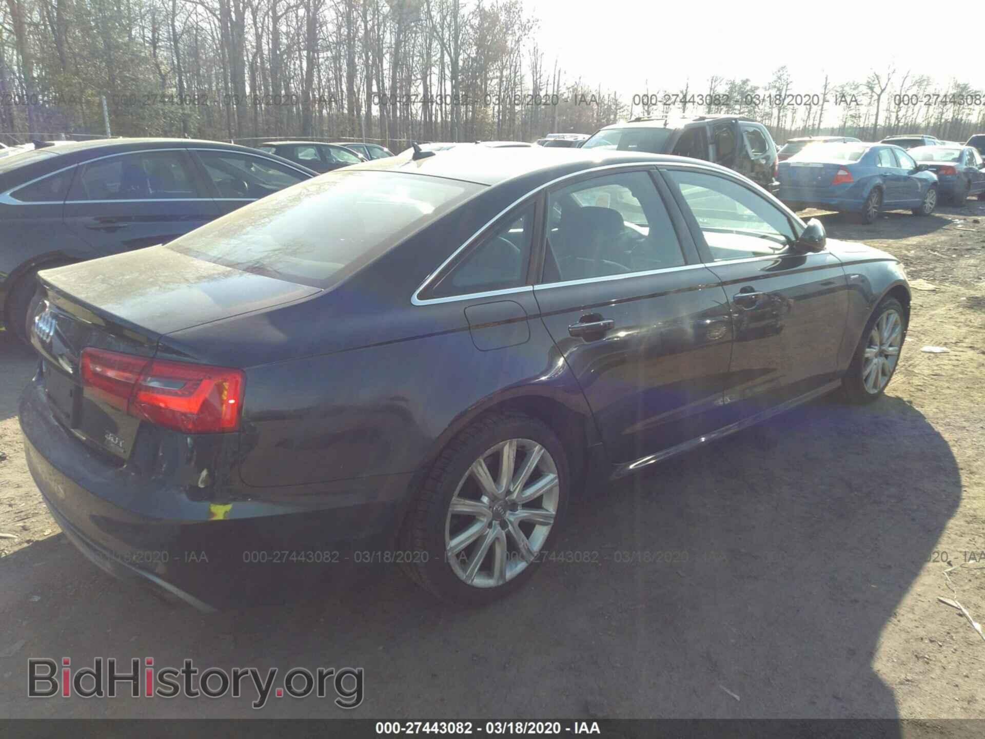 2013 AUDI A6 - VIN: WAUHGAFCXDN067751 - Фото 4