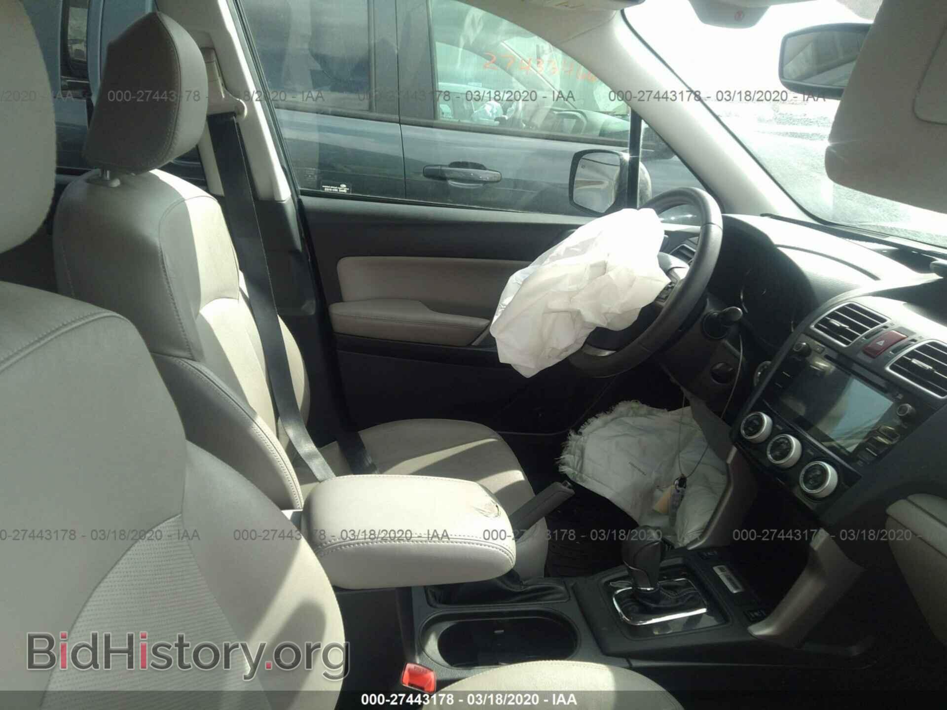 2016 SUBARU FORESTER - VIN: JF2SJAXC6GH463740 - Фото 5