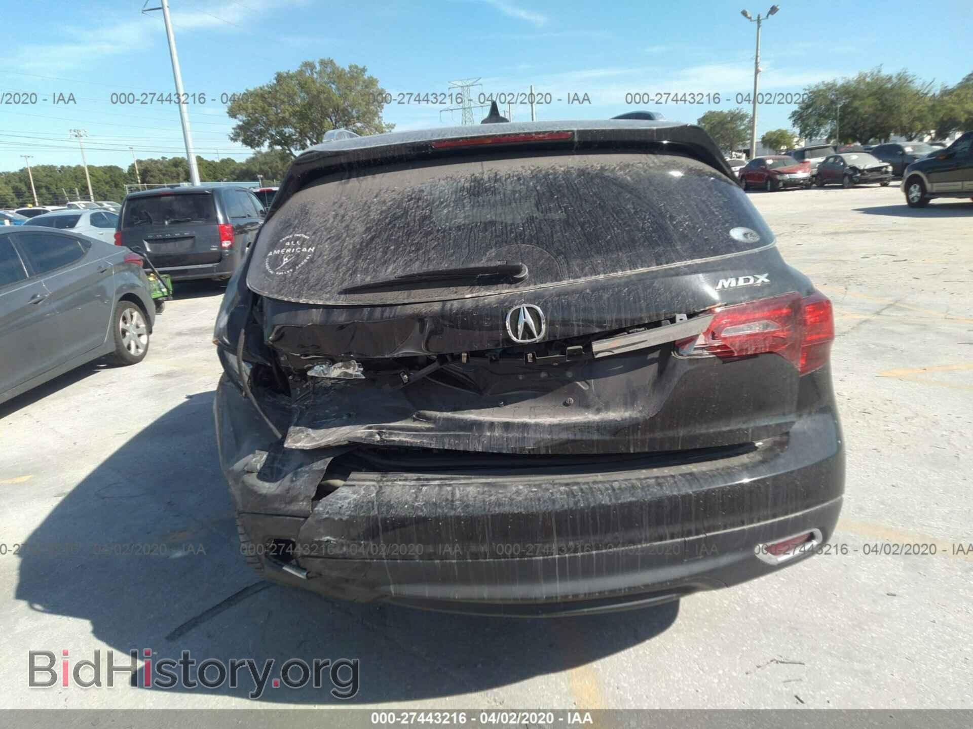 2014 ACURA MDX - VIN: 5FRYD3H47EB014730 - Photo 6