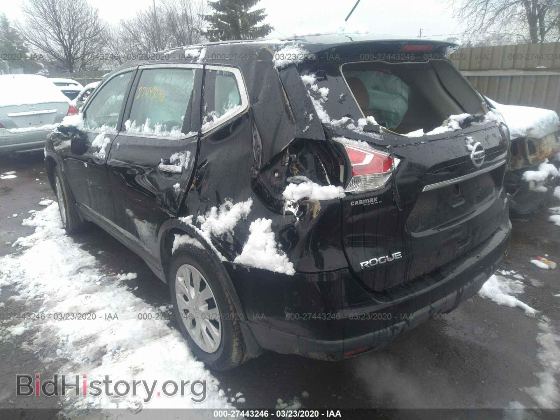 2015 NISSAN ROGUE - VIN: KNMAT2MV4FP511885 - Photo 3