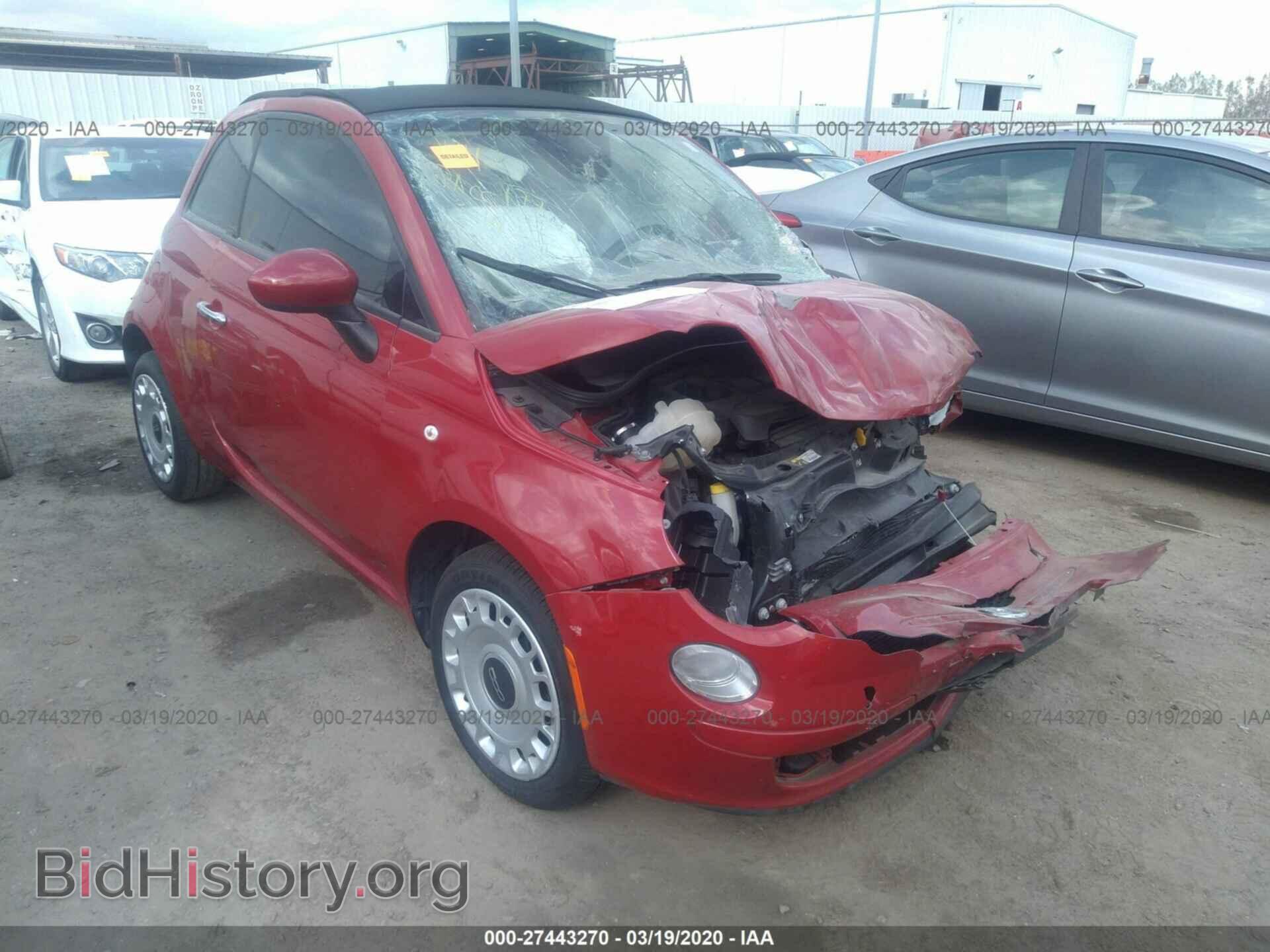 Photo 3C3CFFDR2FT528484 - FIAT 500C 2015
