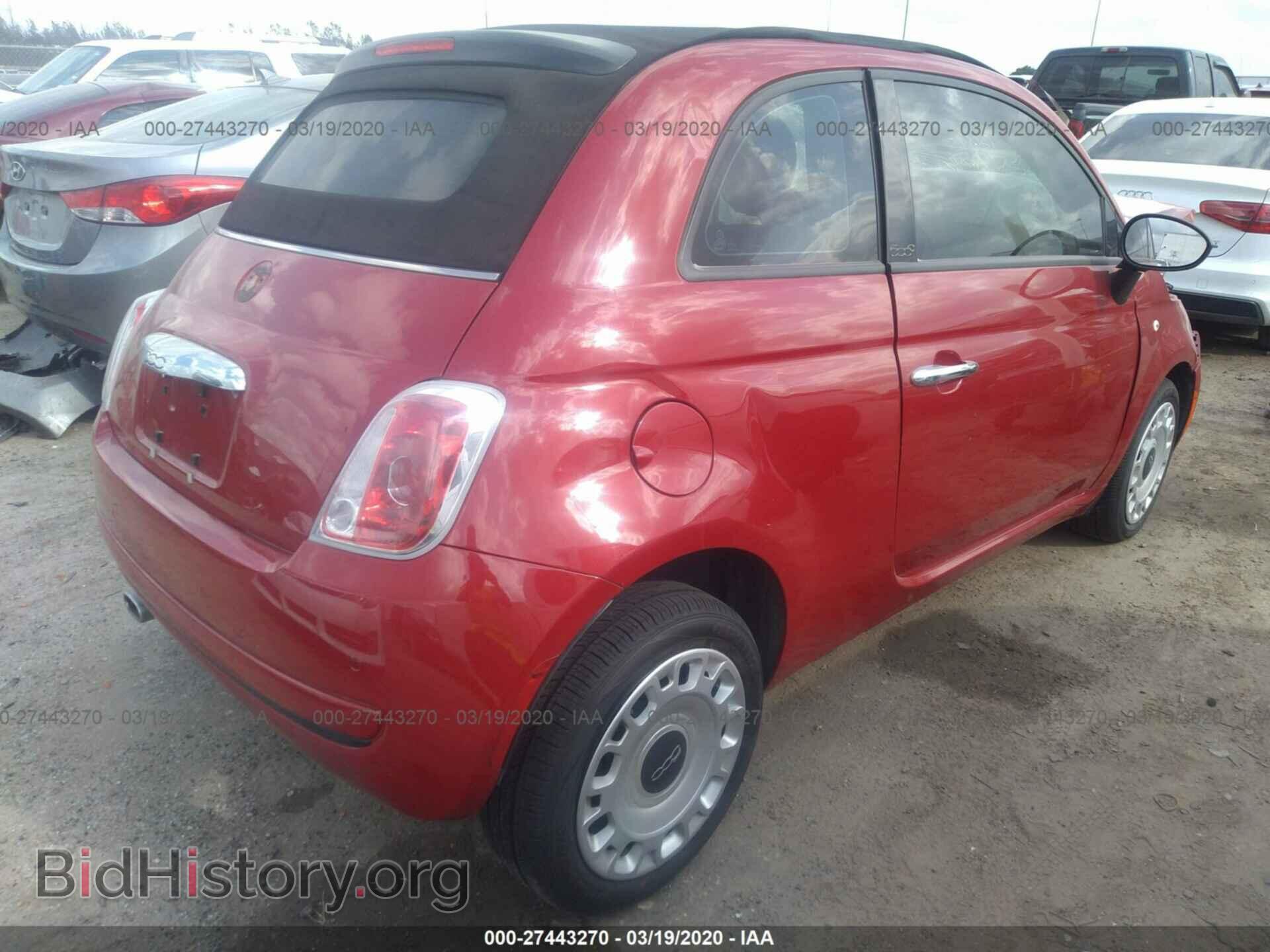 2015 FIAT 500C - VIN: 3C3CFFDR2FT528484 - Photo 4
