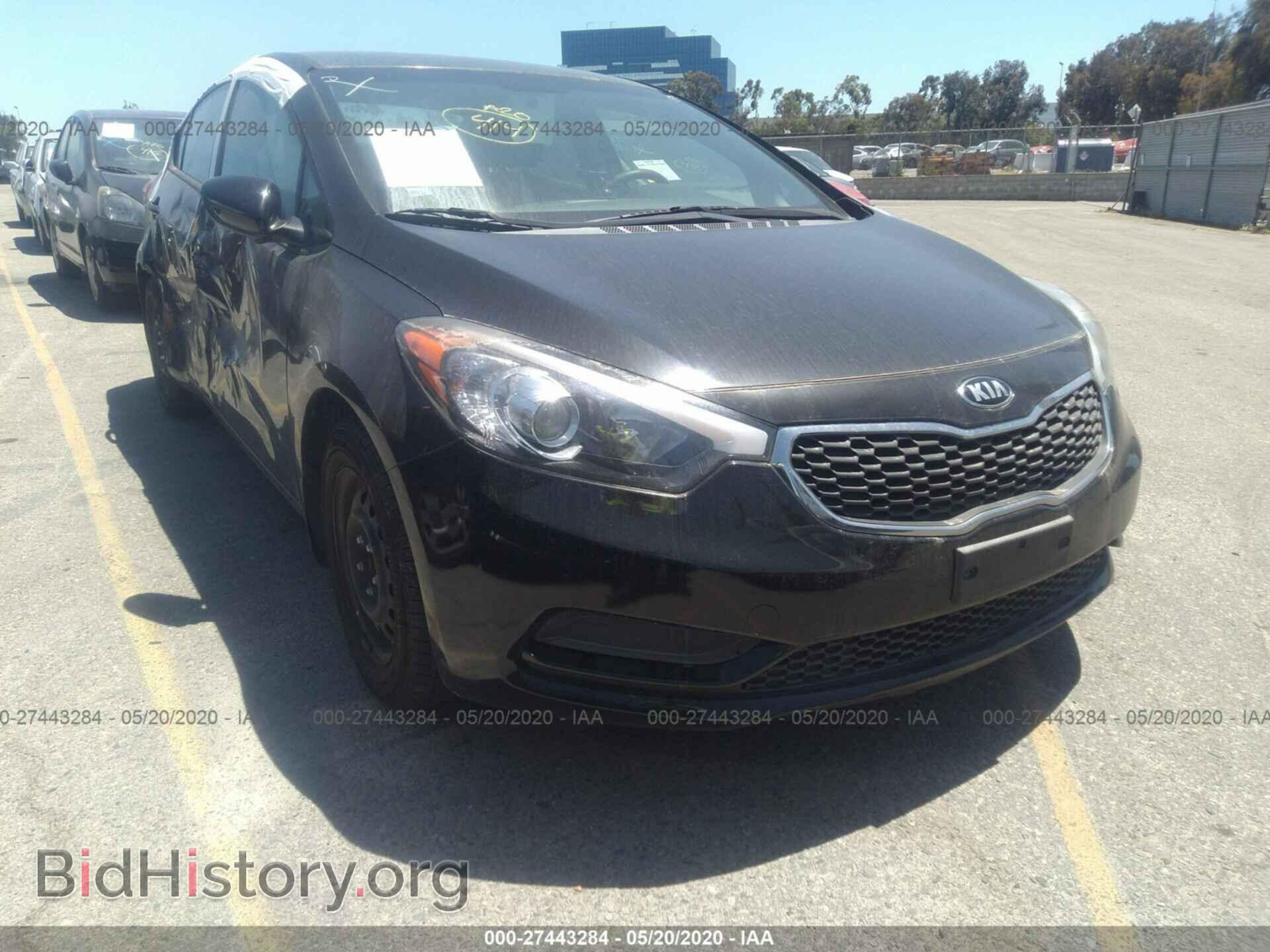 Фотография KNAFK4A64F5264720 - KIA FORTE 2015