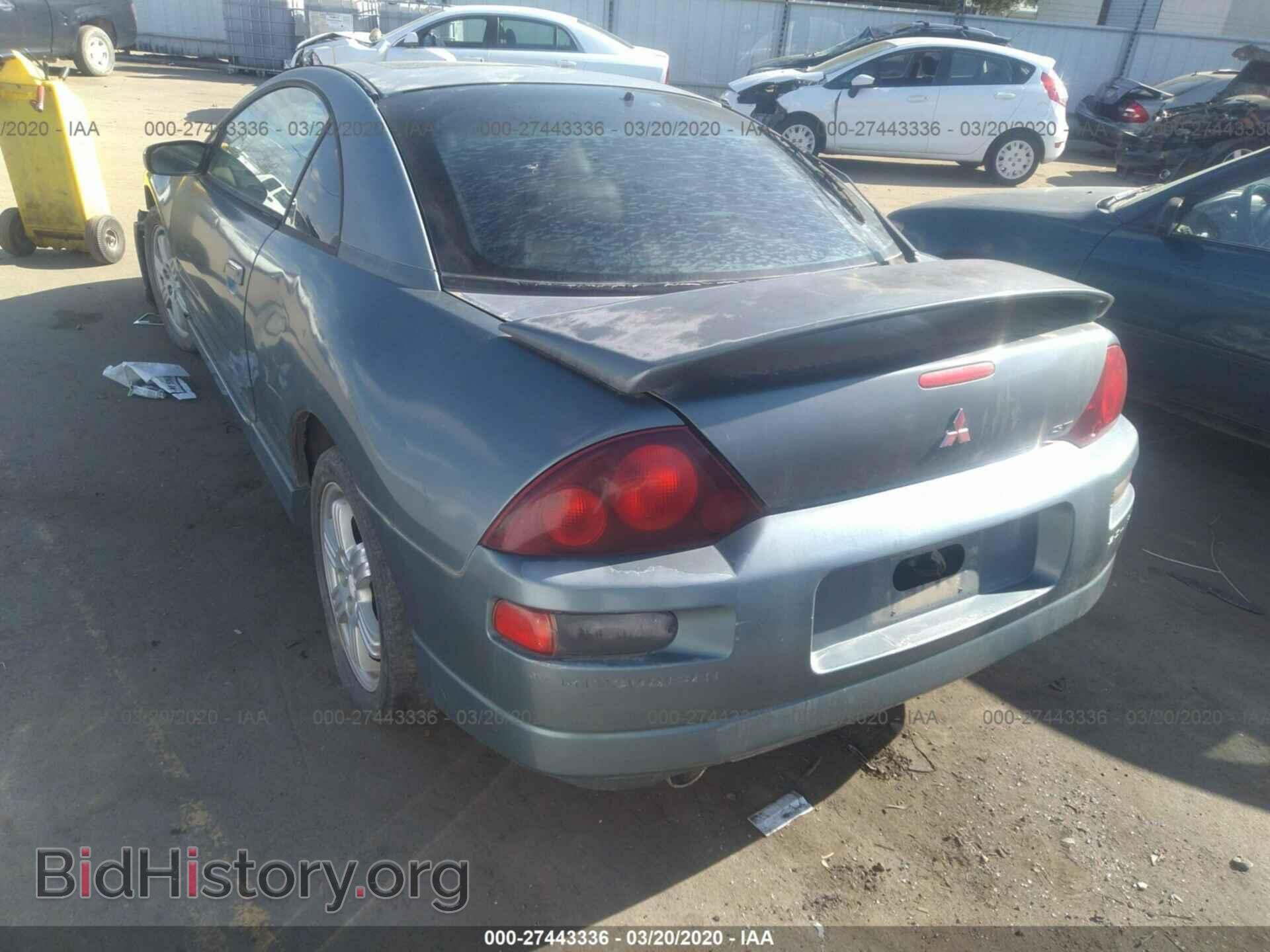2001 MITSUBISHI ECLIPSE - VIN: 4A3AC54H81E063647 - Фото 3